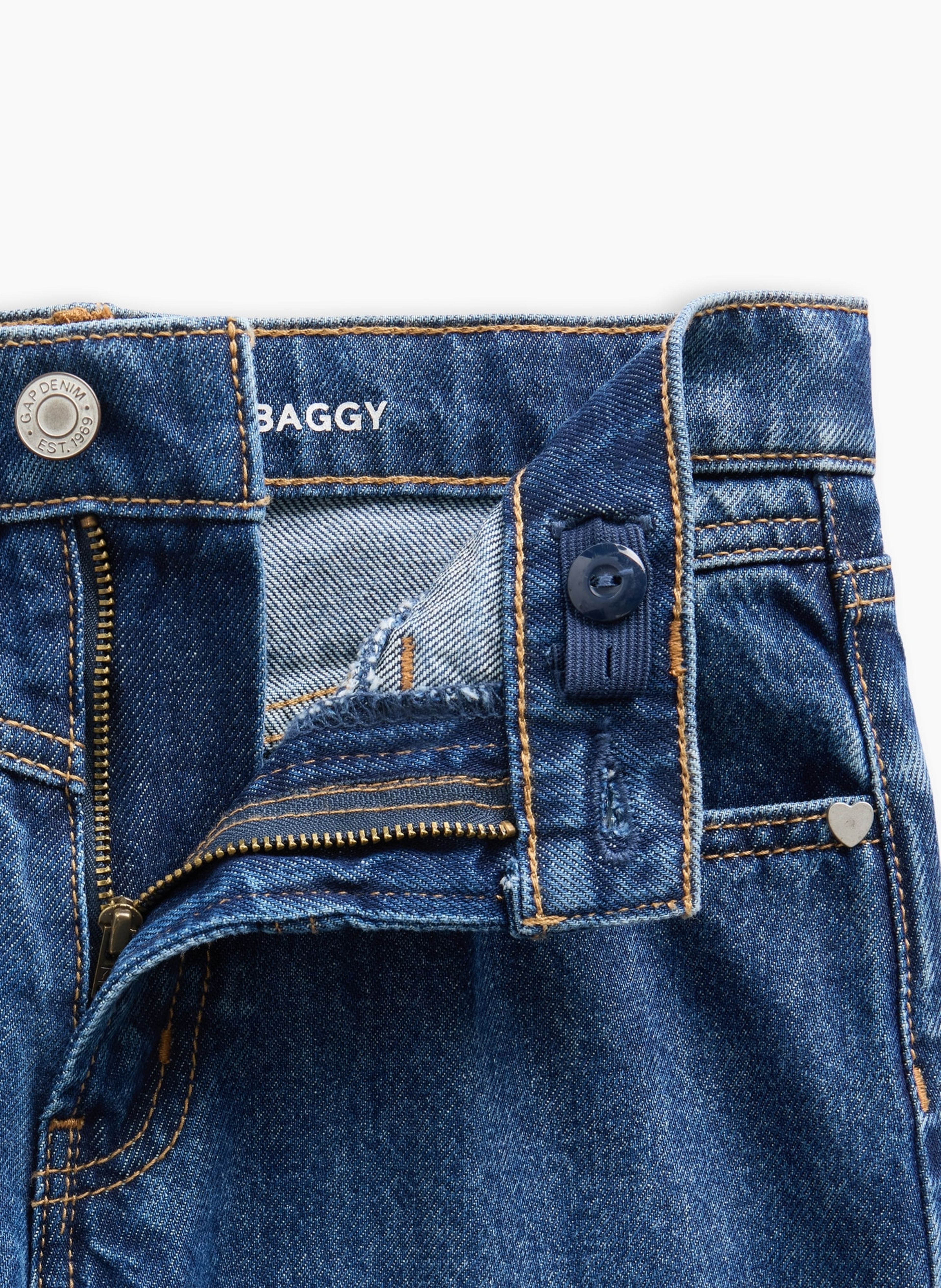 Dziecięce jeansy Low Rise Baggy - 006