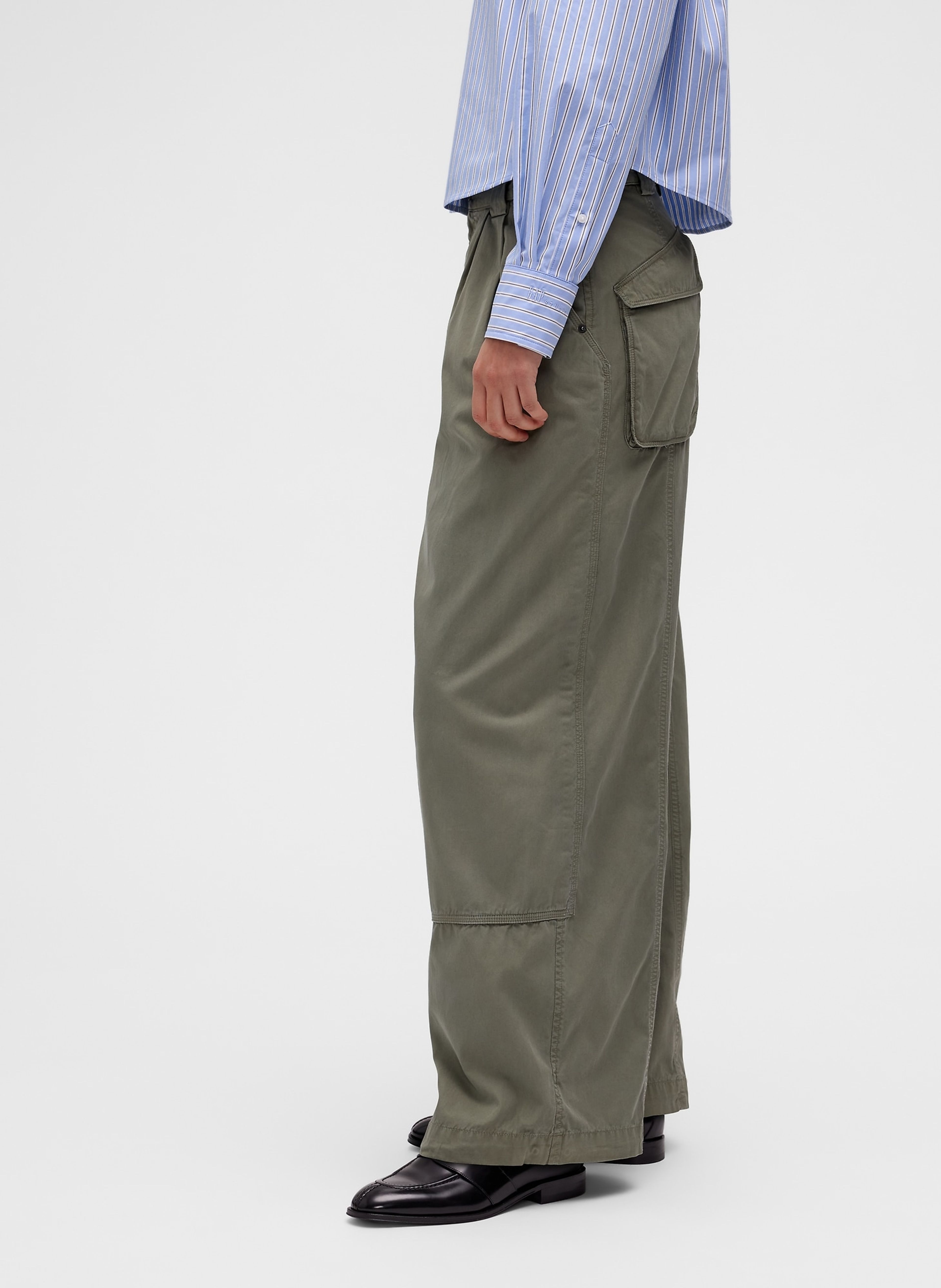 Široké kalhoty GapStudio by Zac Posen - 005