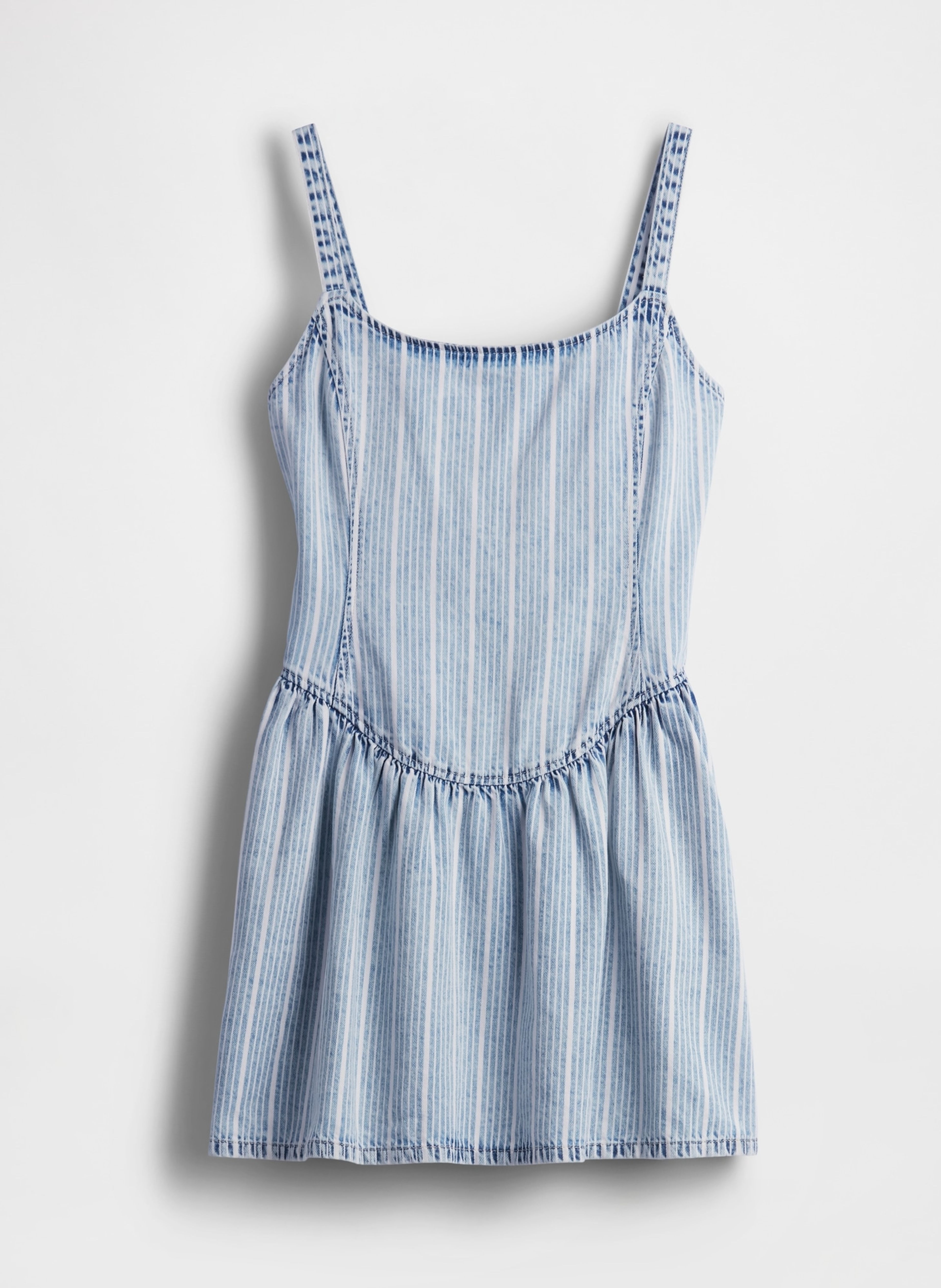 Rochie mini din denim UltraSoft - 005