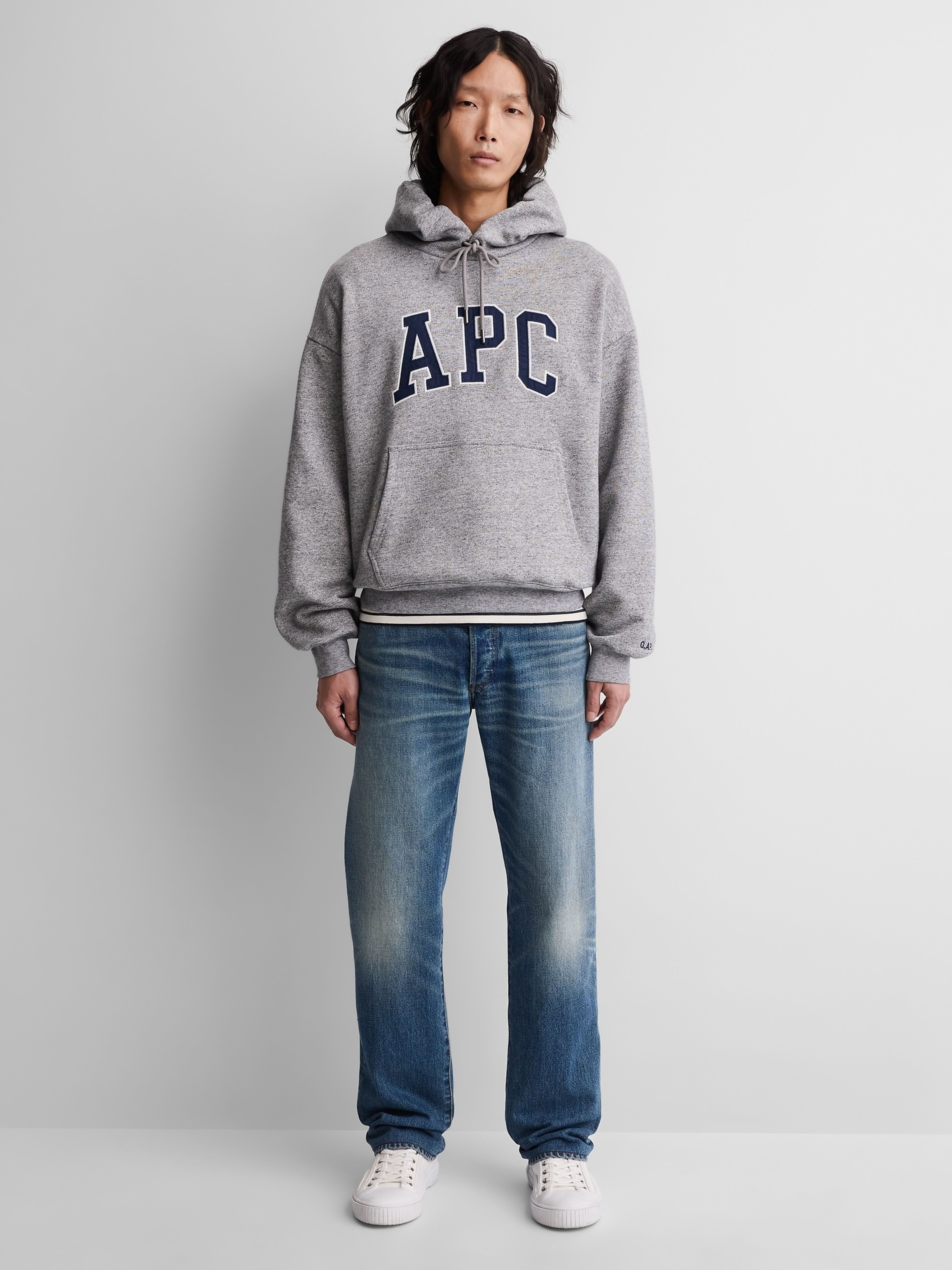 Sweatshirt Extra Heavyweight Gap × A.P.C. unisex met logo - 003