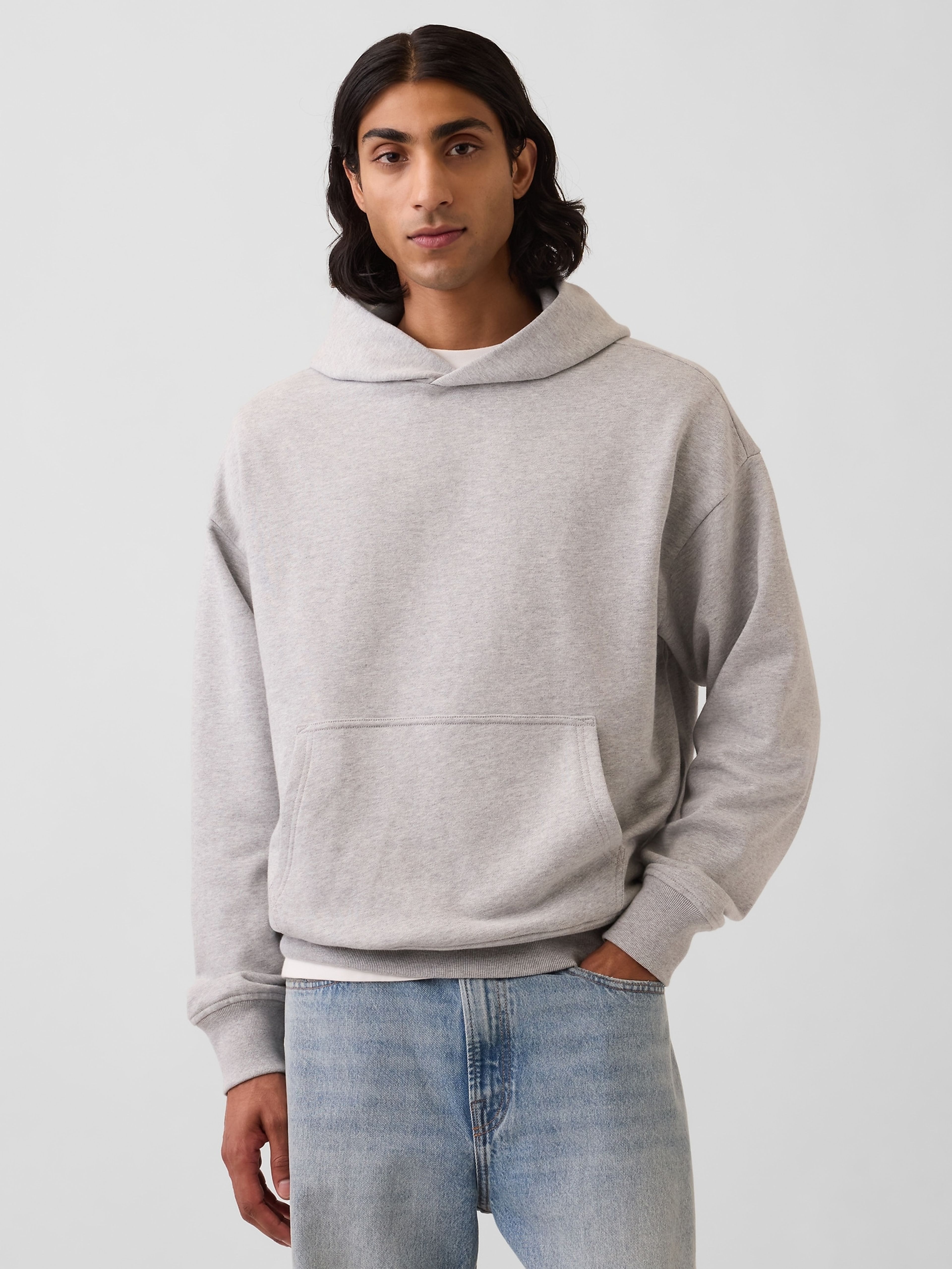 Oversize mikina Heavyweight unisex - 001