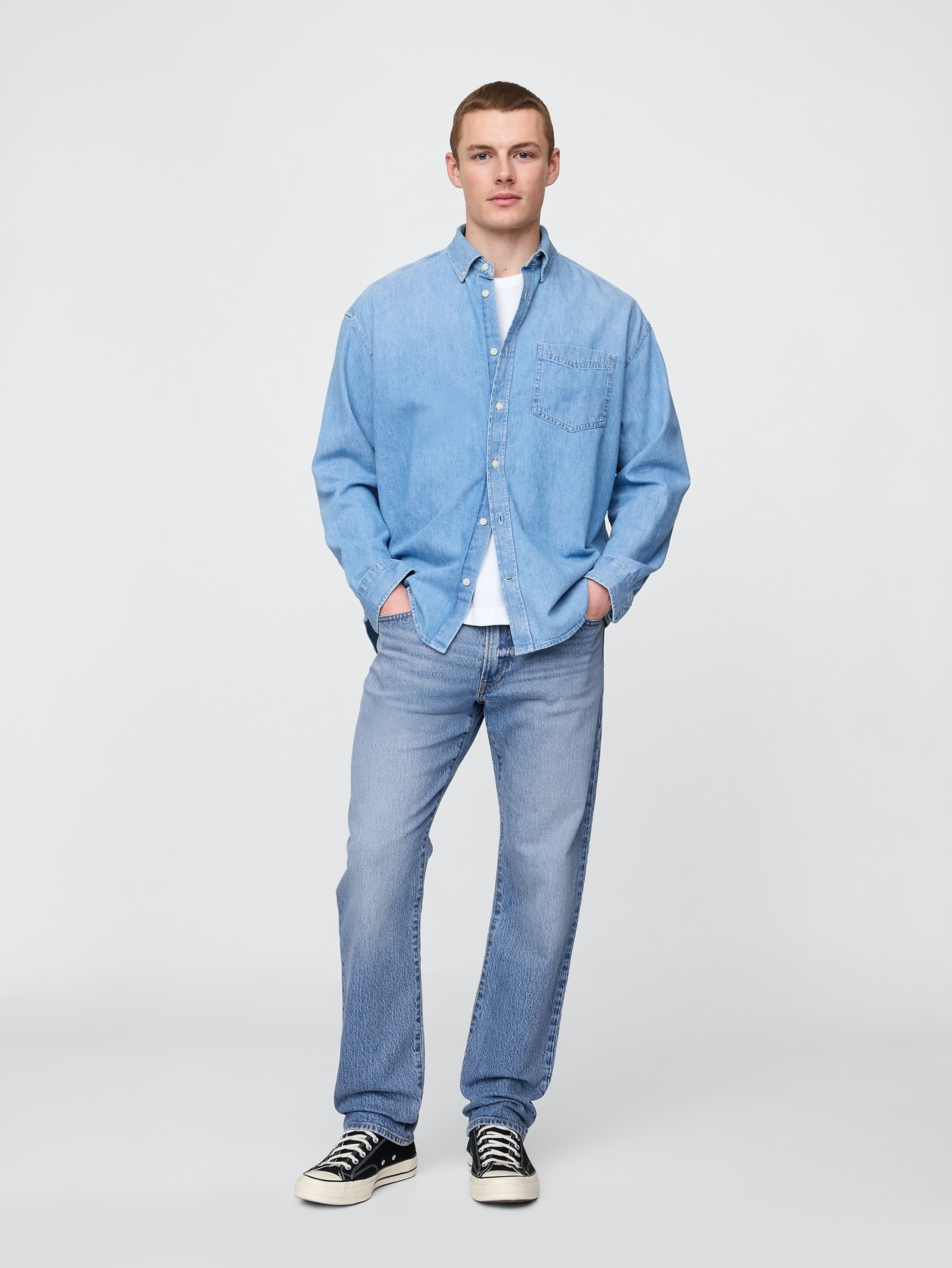 Straight GapFlex Jeans - 001