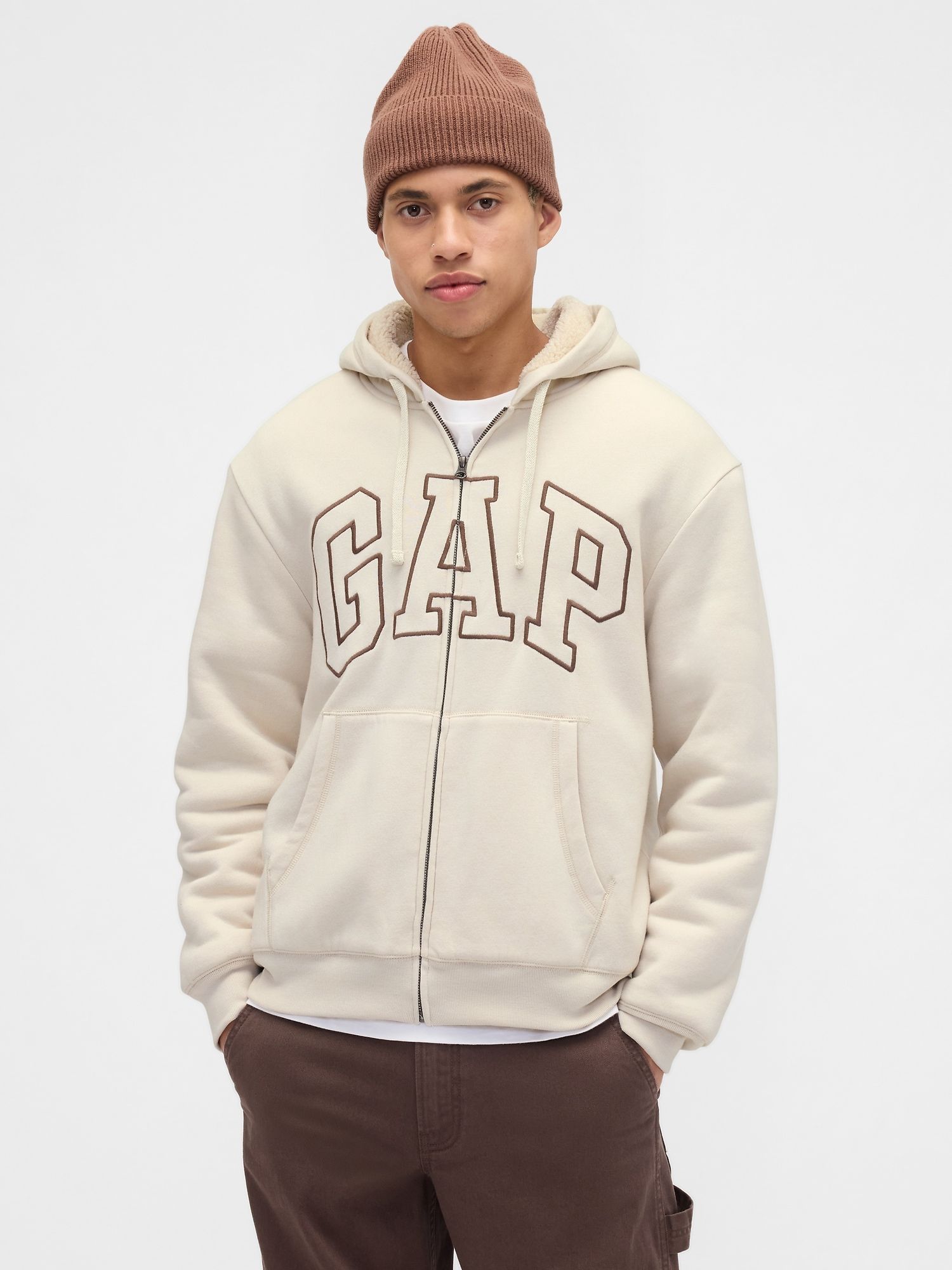 Pull capuche doublé - Tape à l'œil - 1 mois | Beebs by Kiabi