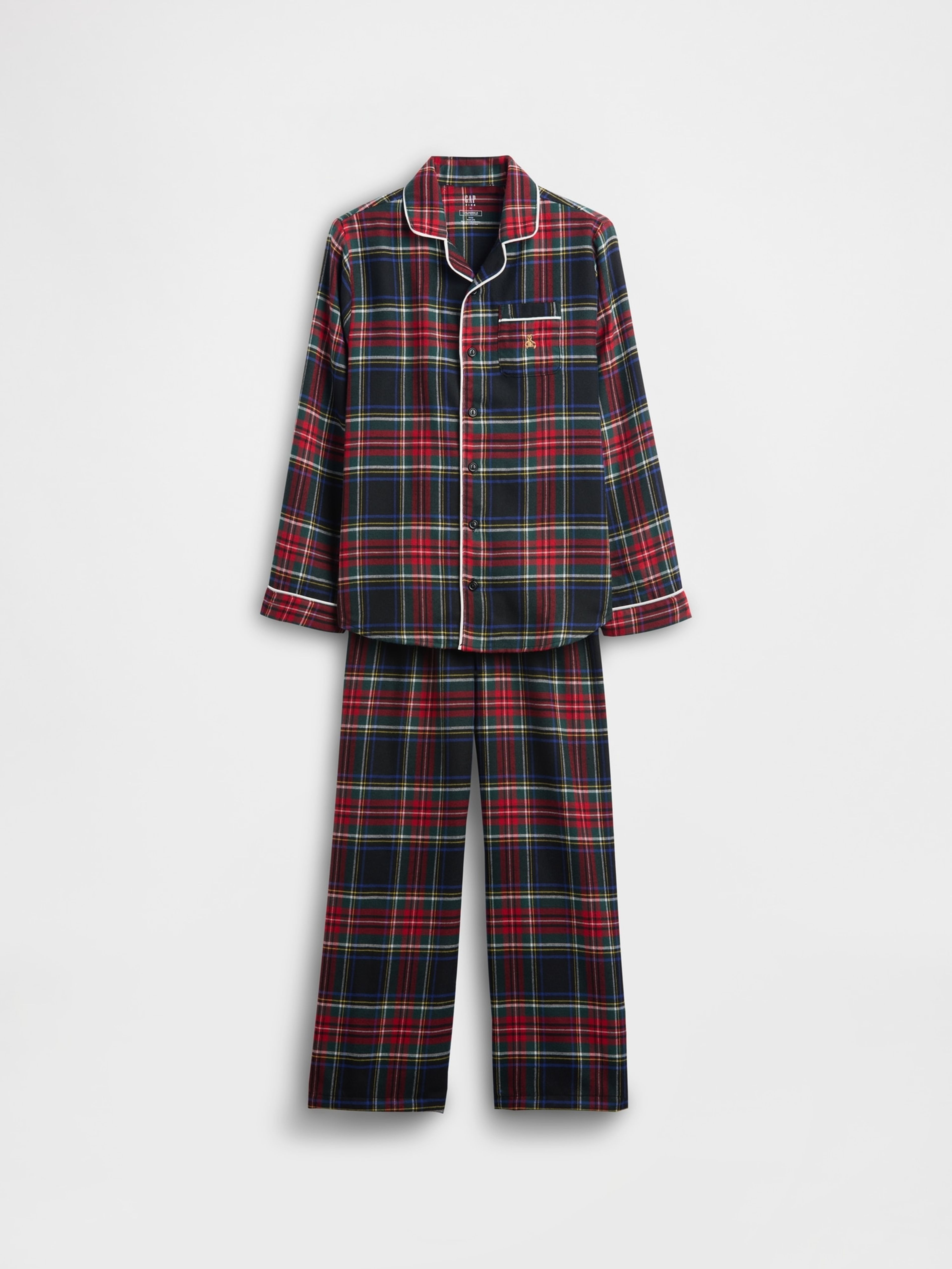 Dziecięcy komplet piżamowy flanelowy Brannan Bear - 006