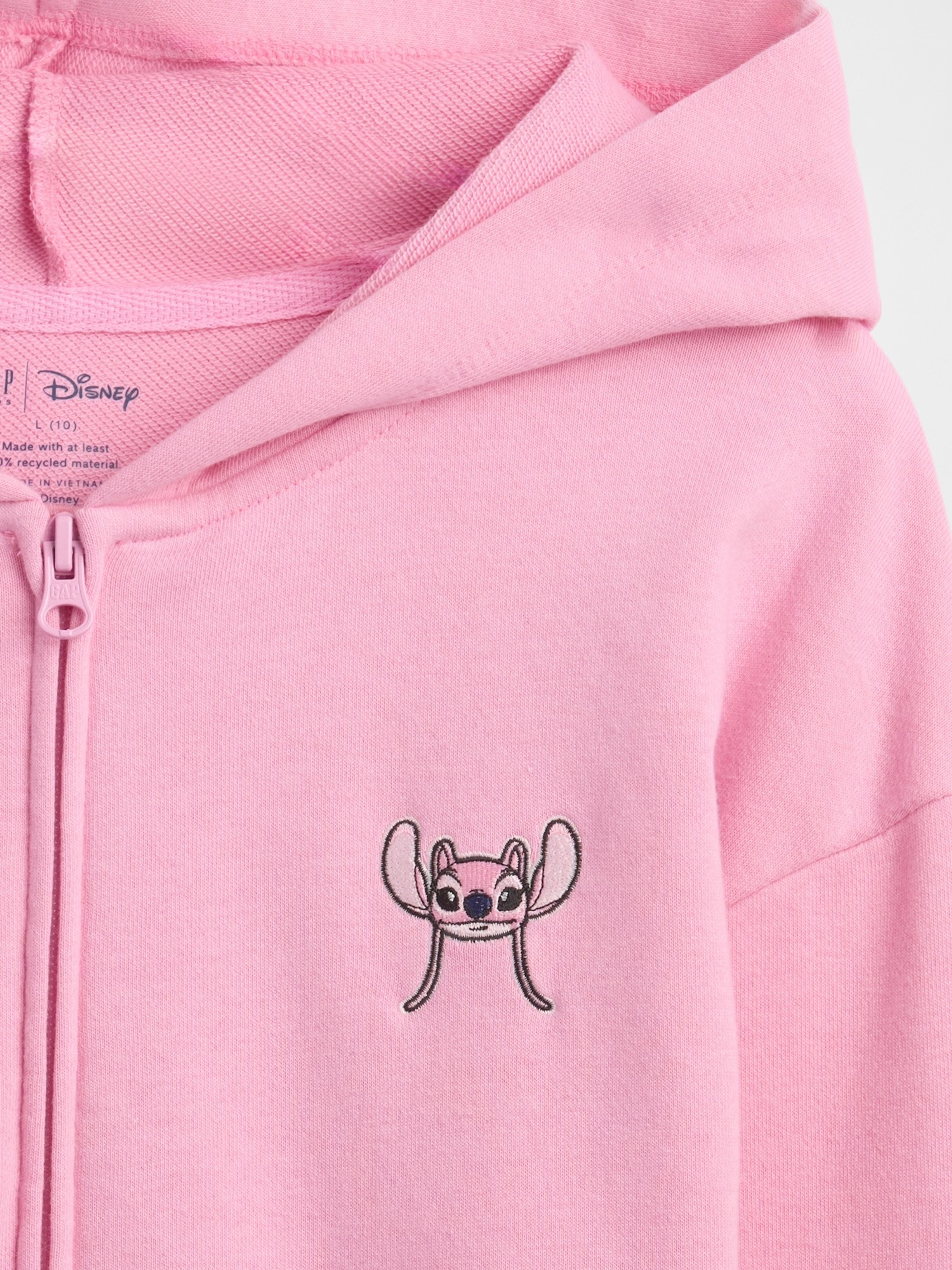 Detská crop mikina Gap × Lilo & Stitch VintageSoft - 004