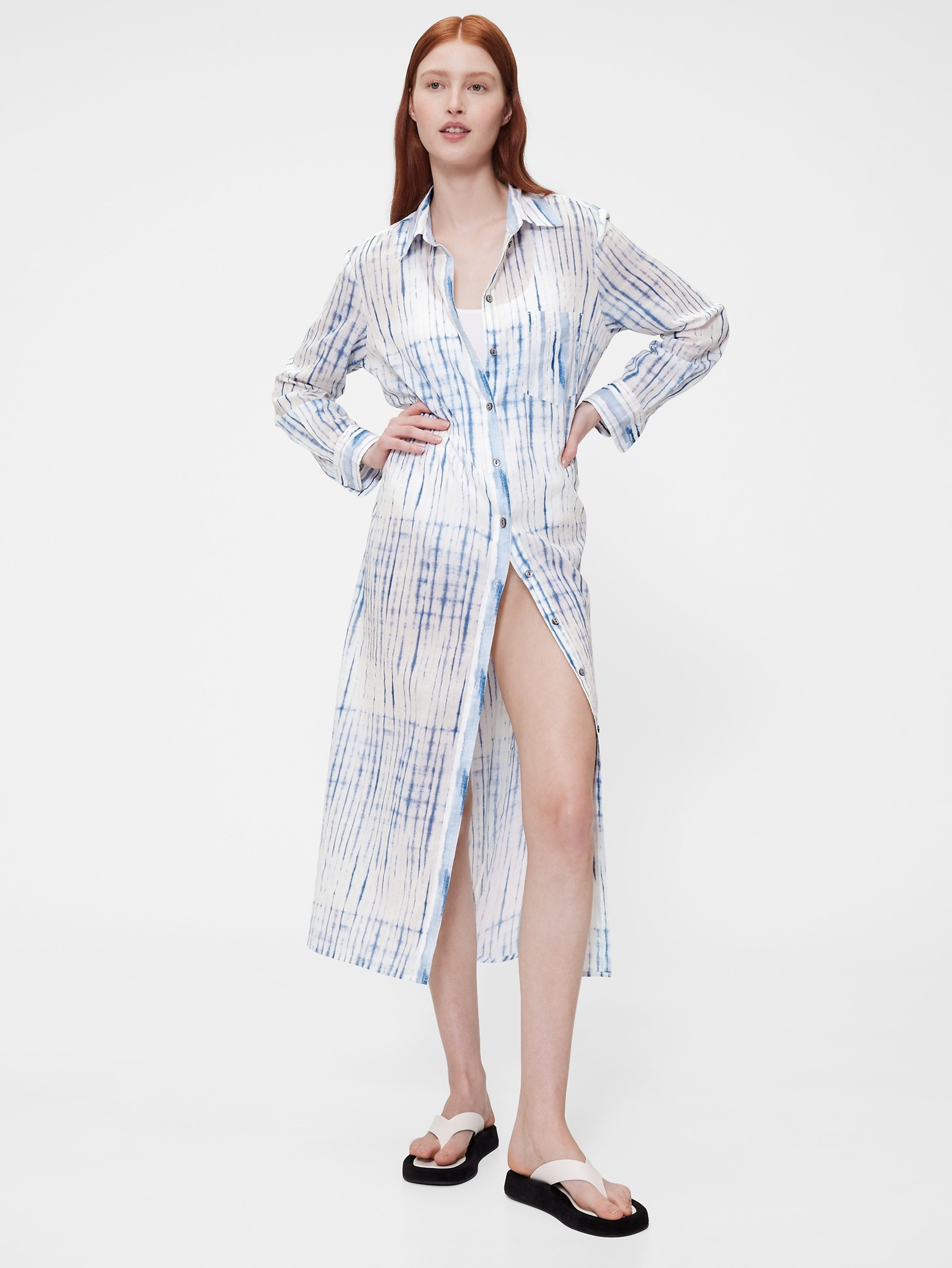 Sukienka koszulowa GapStudio by Zac Posen