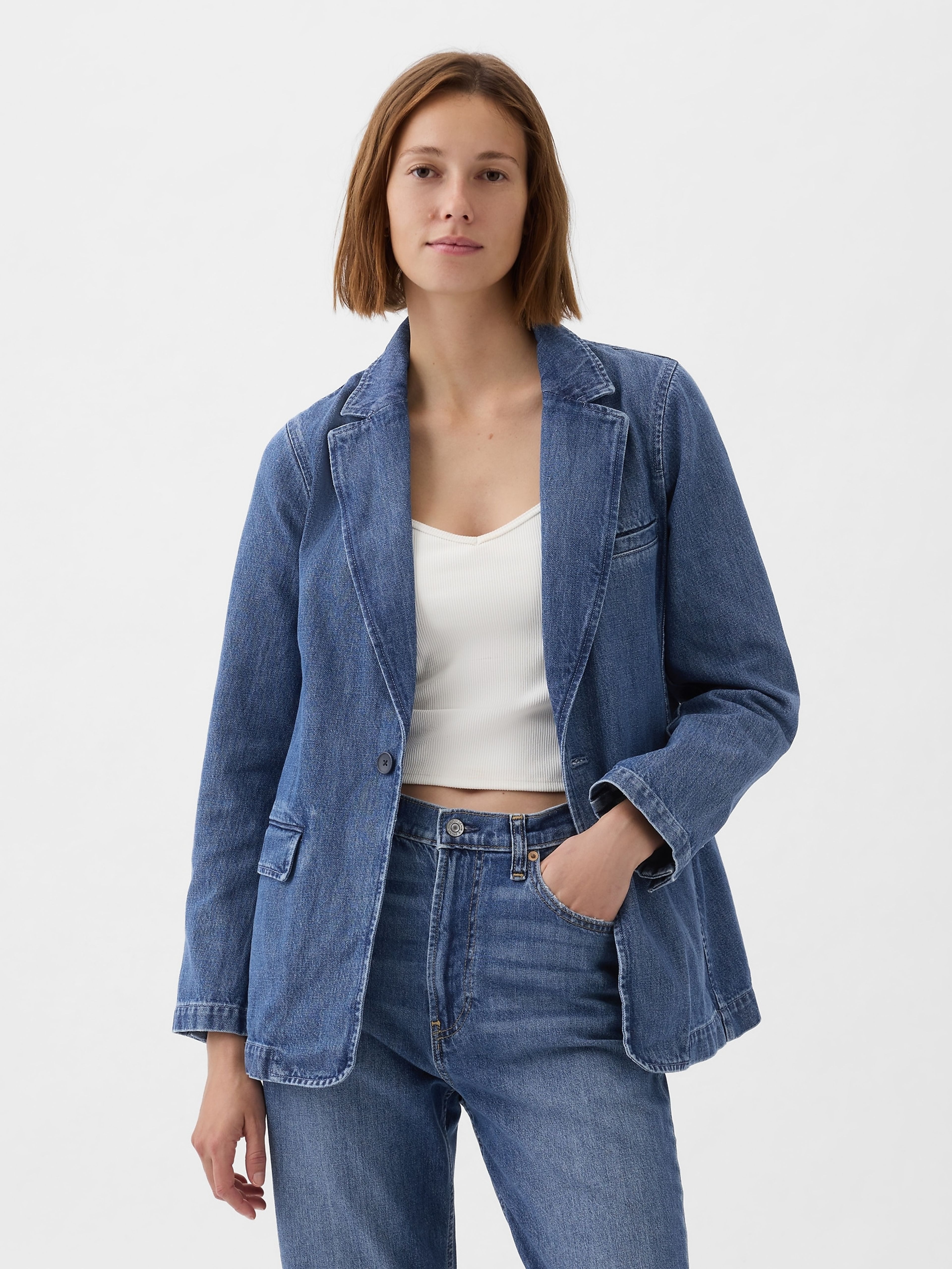 Blazers denim hot sale