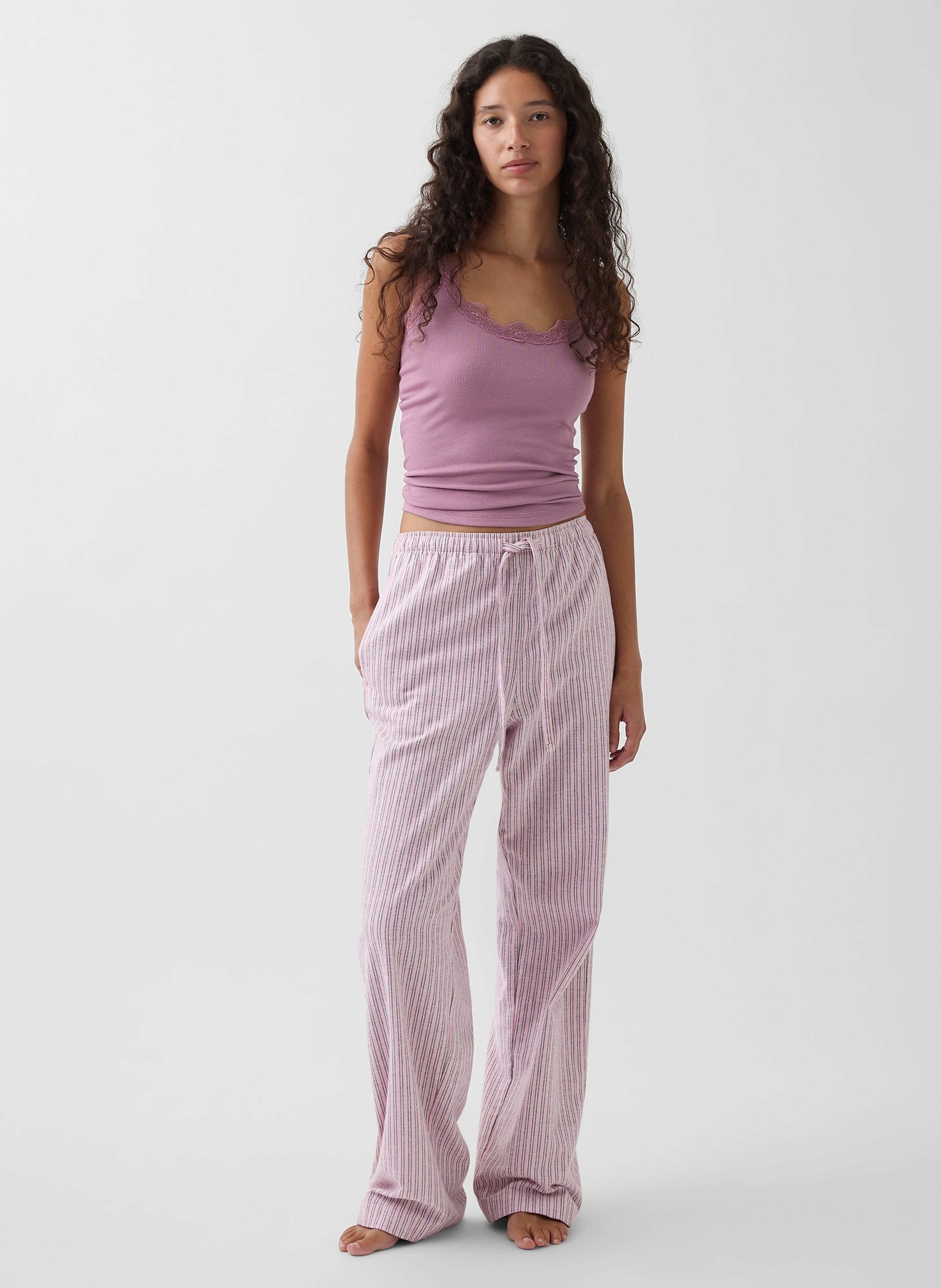 Pyžamové flanelové nohavice unisex - 003