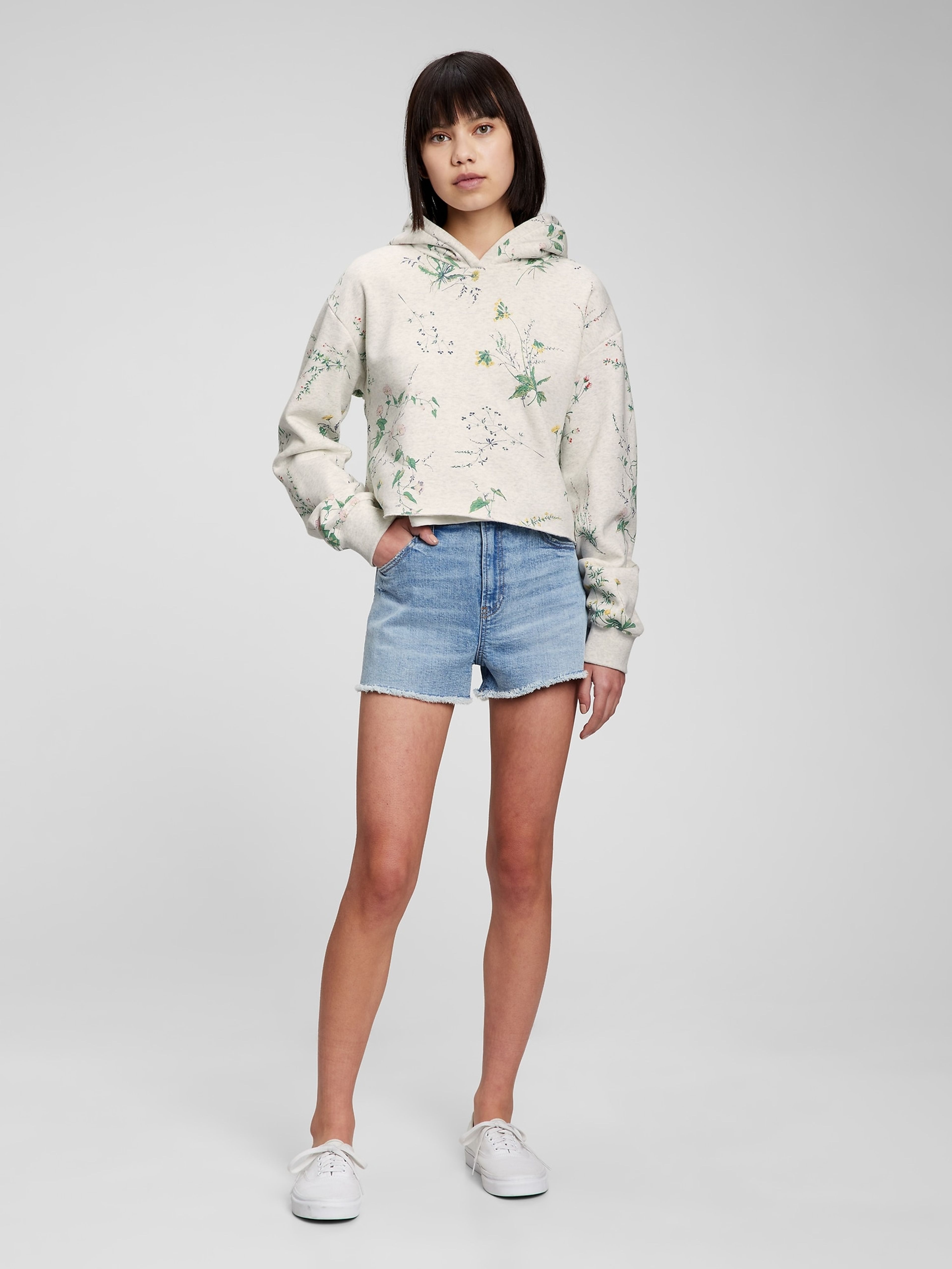 Teen-Sweatshirt cropped