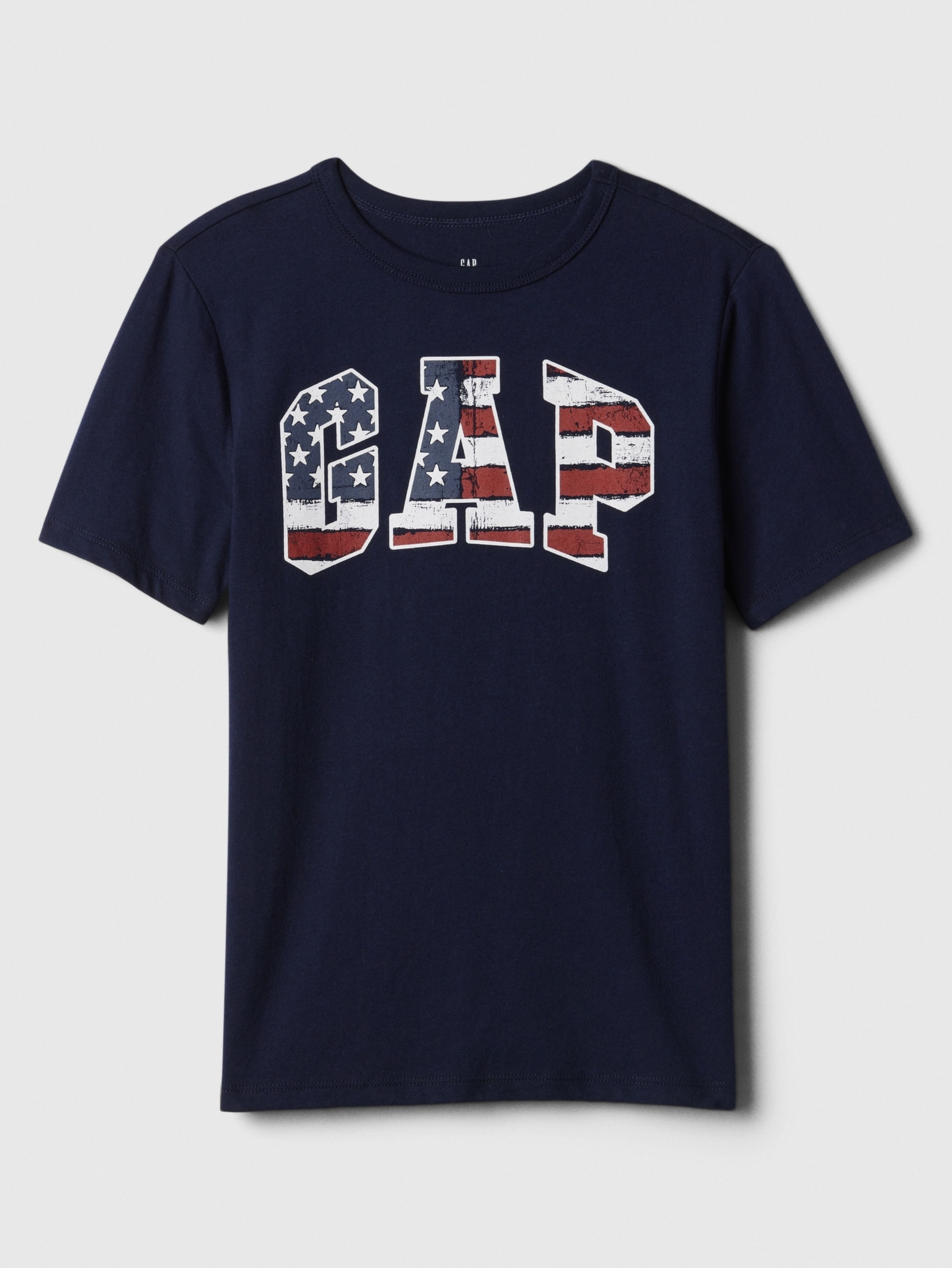 Jungen-T-Shirt mit Americana-Logo