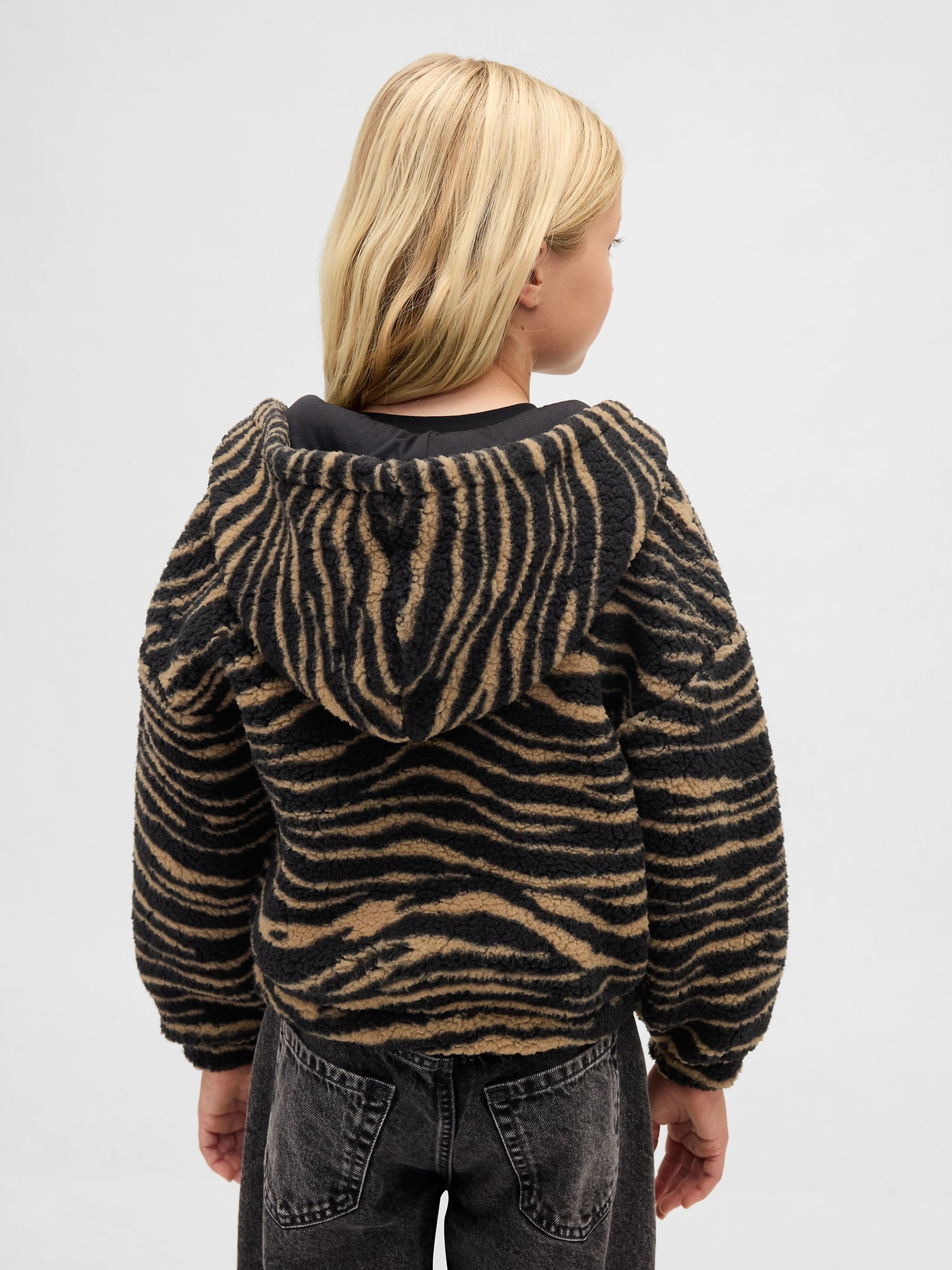Dětská sherpa mikina - 002