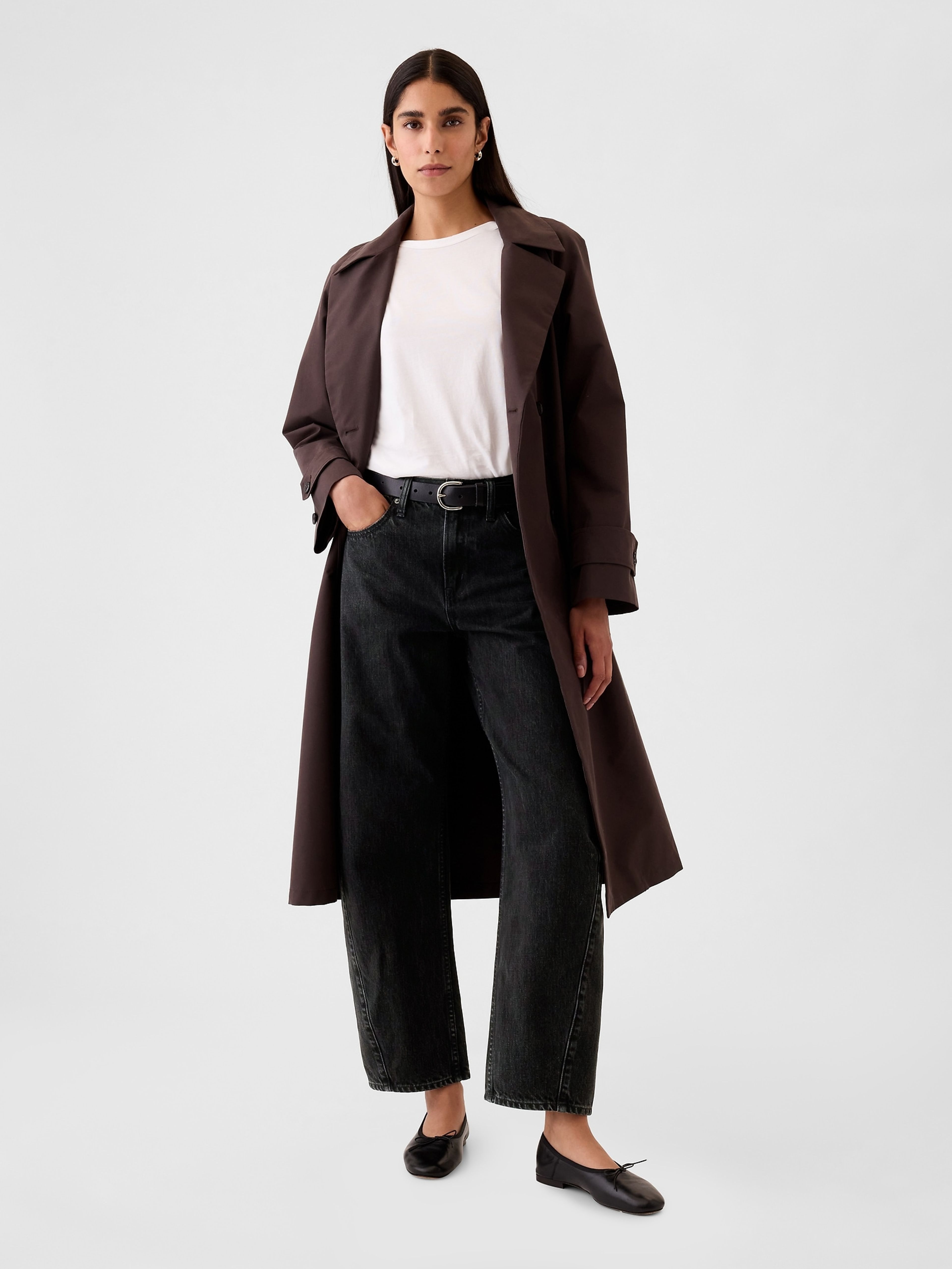 Džíny High Rise Barrel