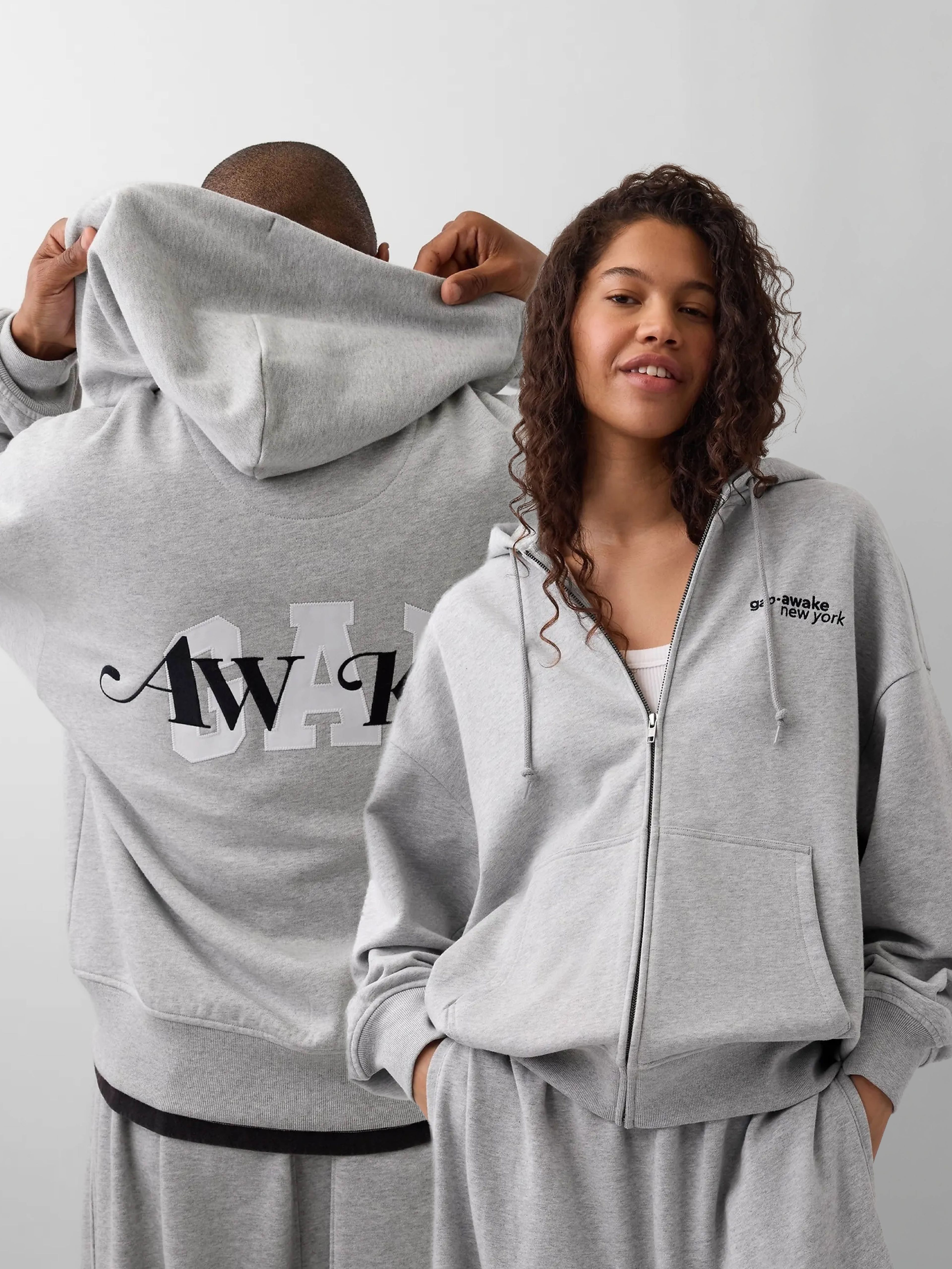 Oversize mikina Heavyweight Unisex Gap × Awake NY