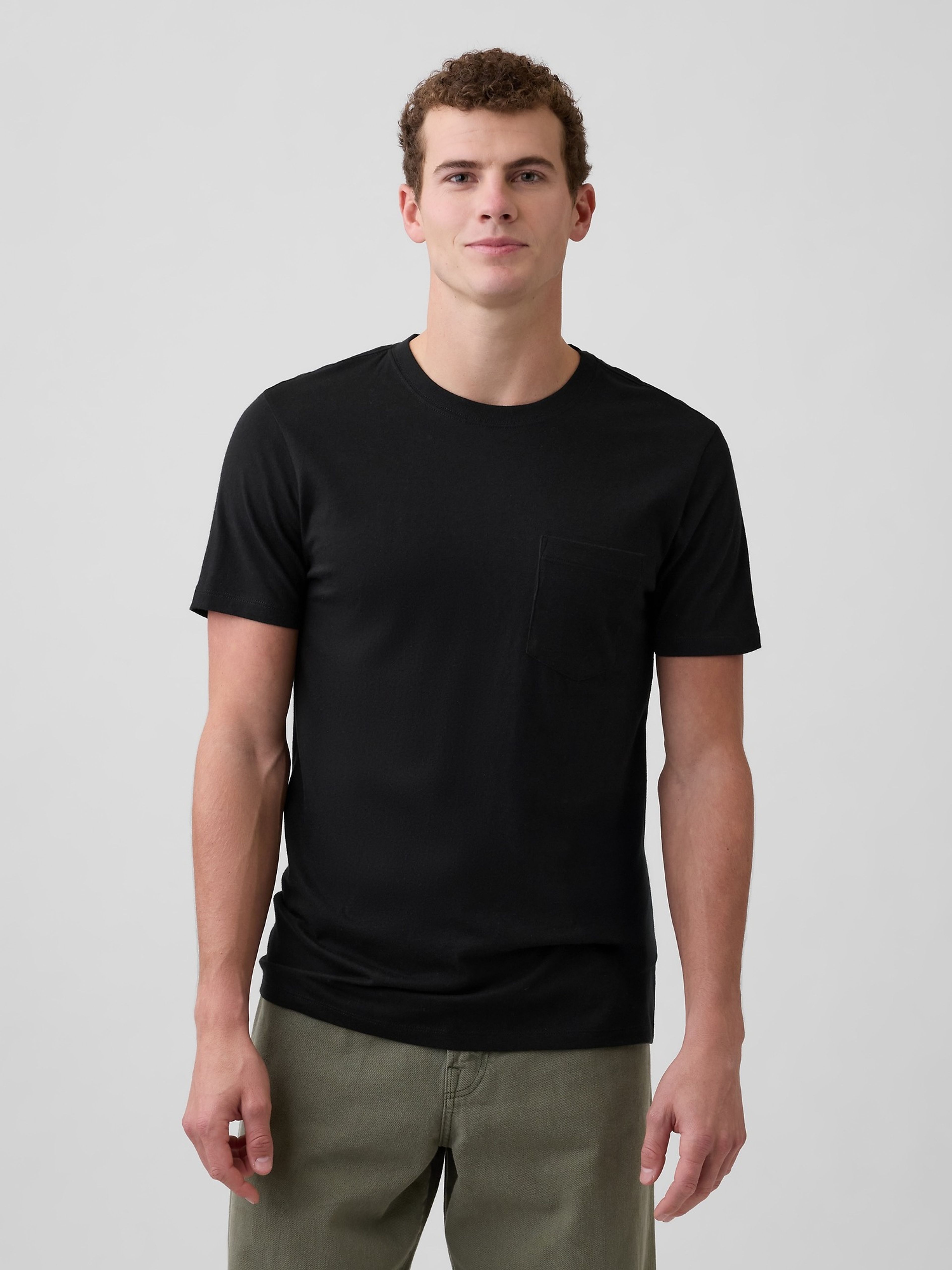 T-shirt con taschino EverydaySoft - 001