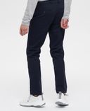 Khaki Slim nadrág-Sötétkék - 003