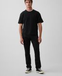 Pantaloni khaki slim-Nero - 001