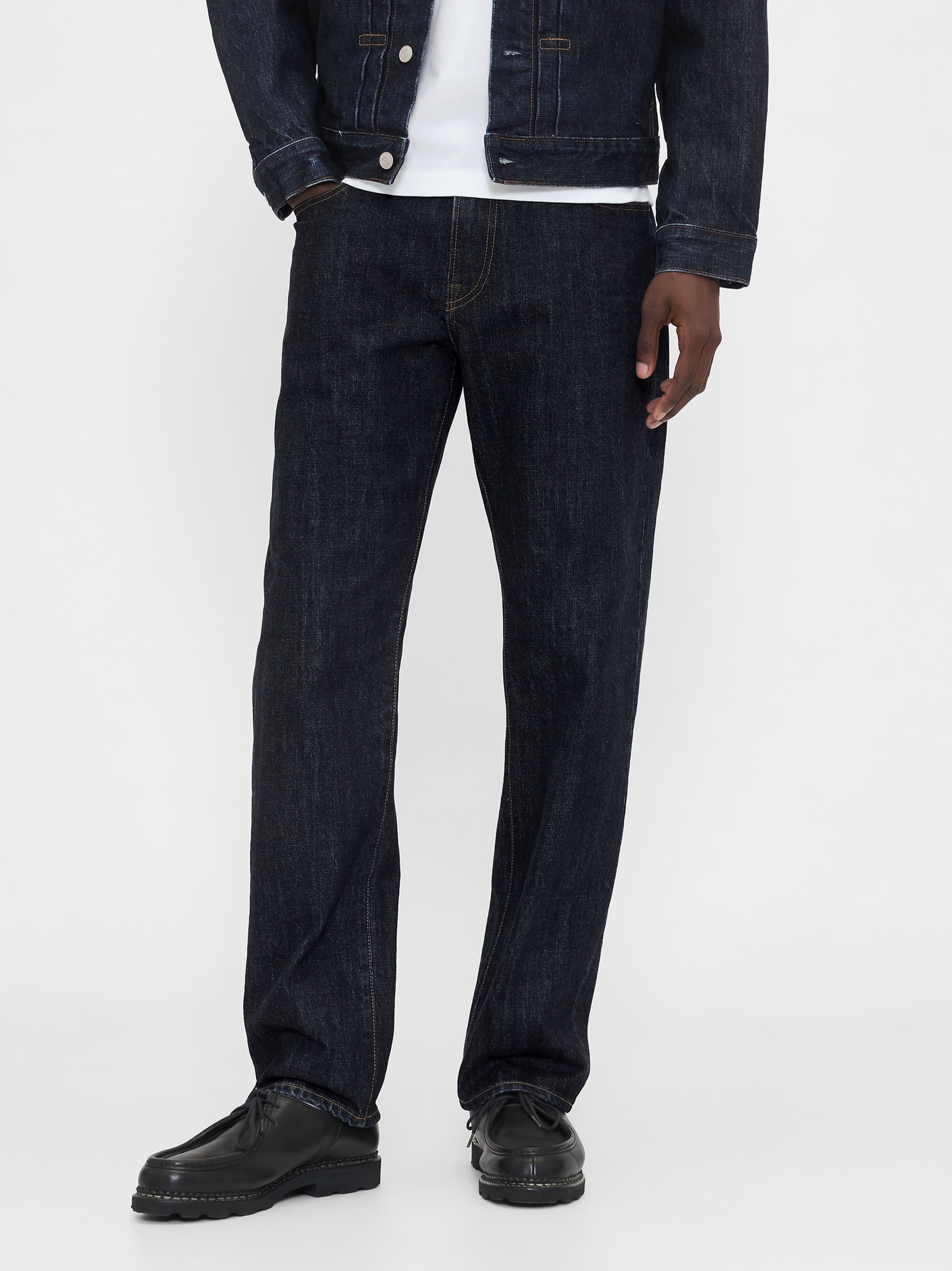 Jeansy Relaxed Straight - 001