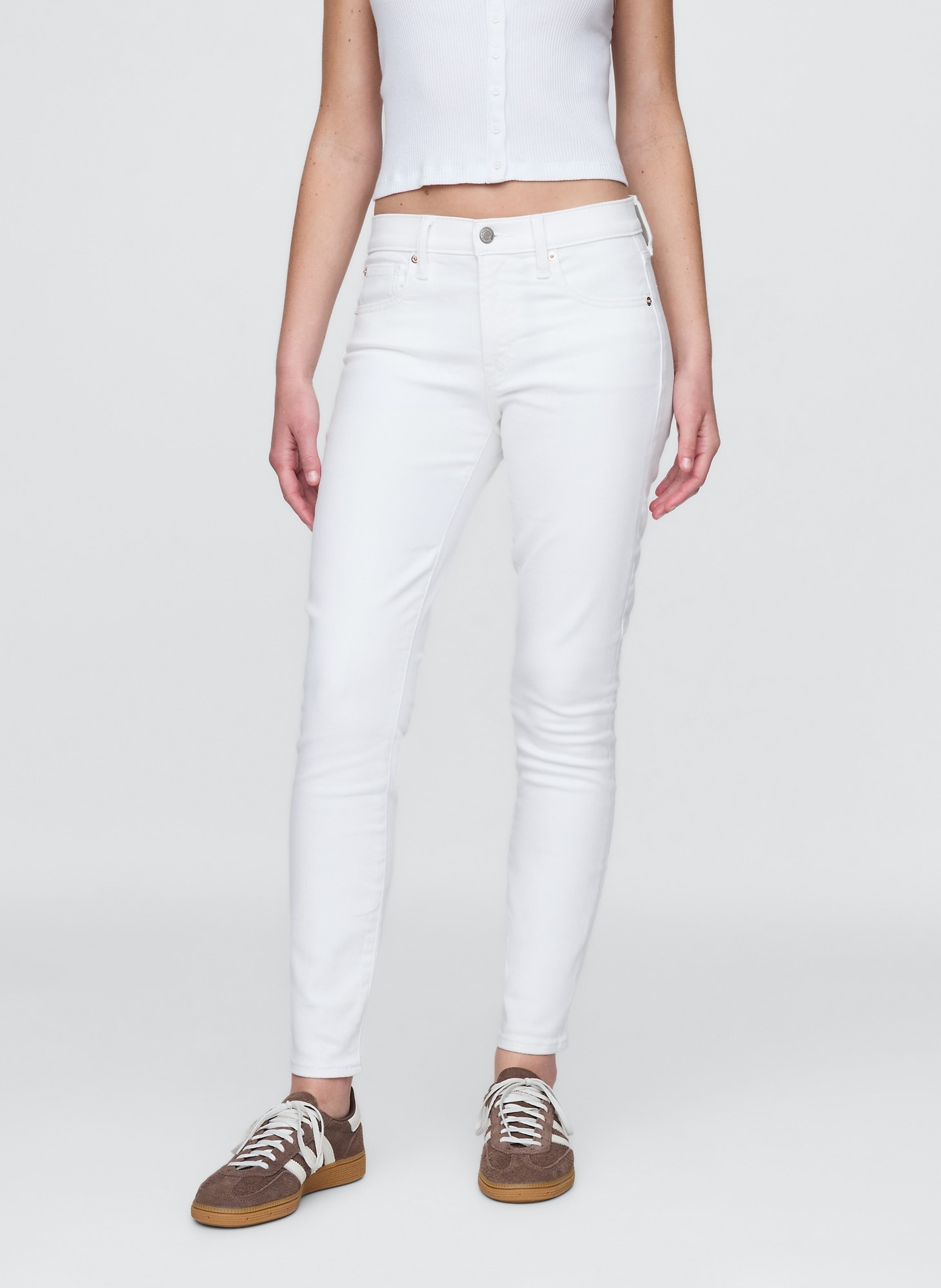 Jean Mid Rise True Skinny - 002