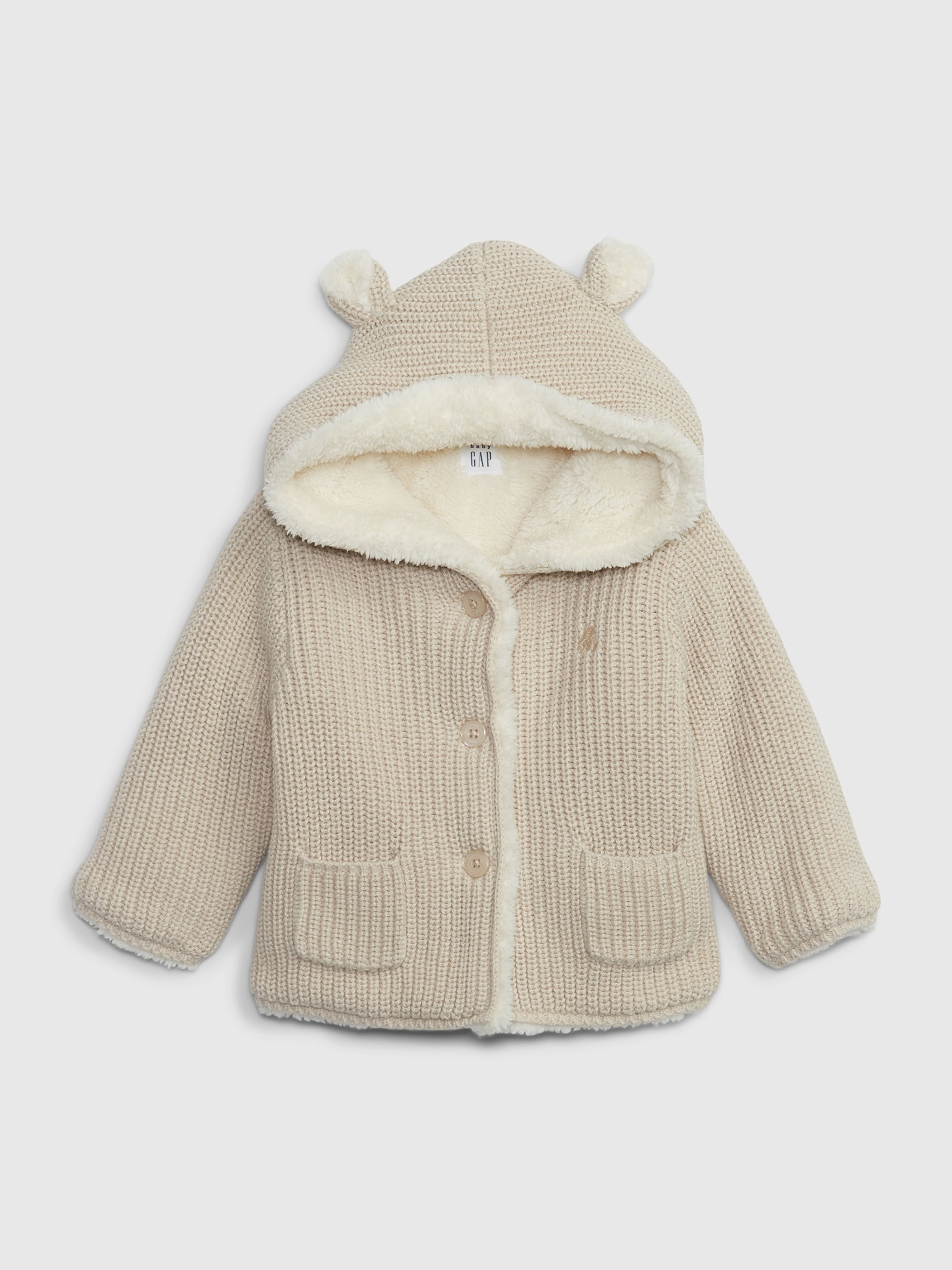 Baby ocieplany sweter