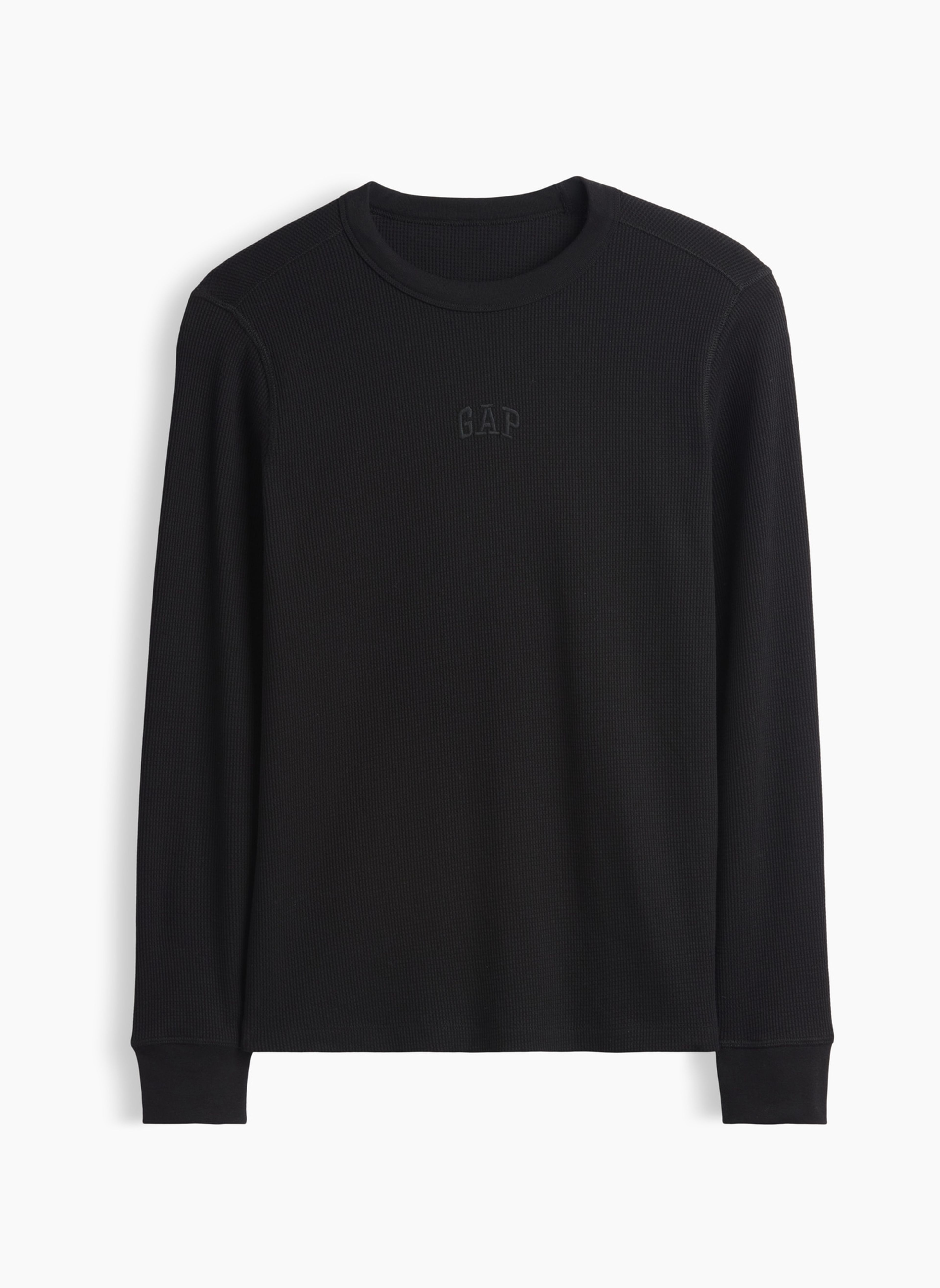 Waflowy T-shirt z logo - 005