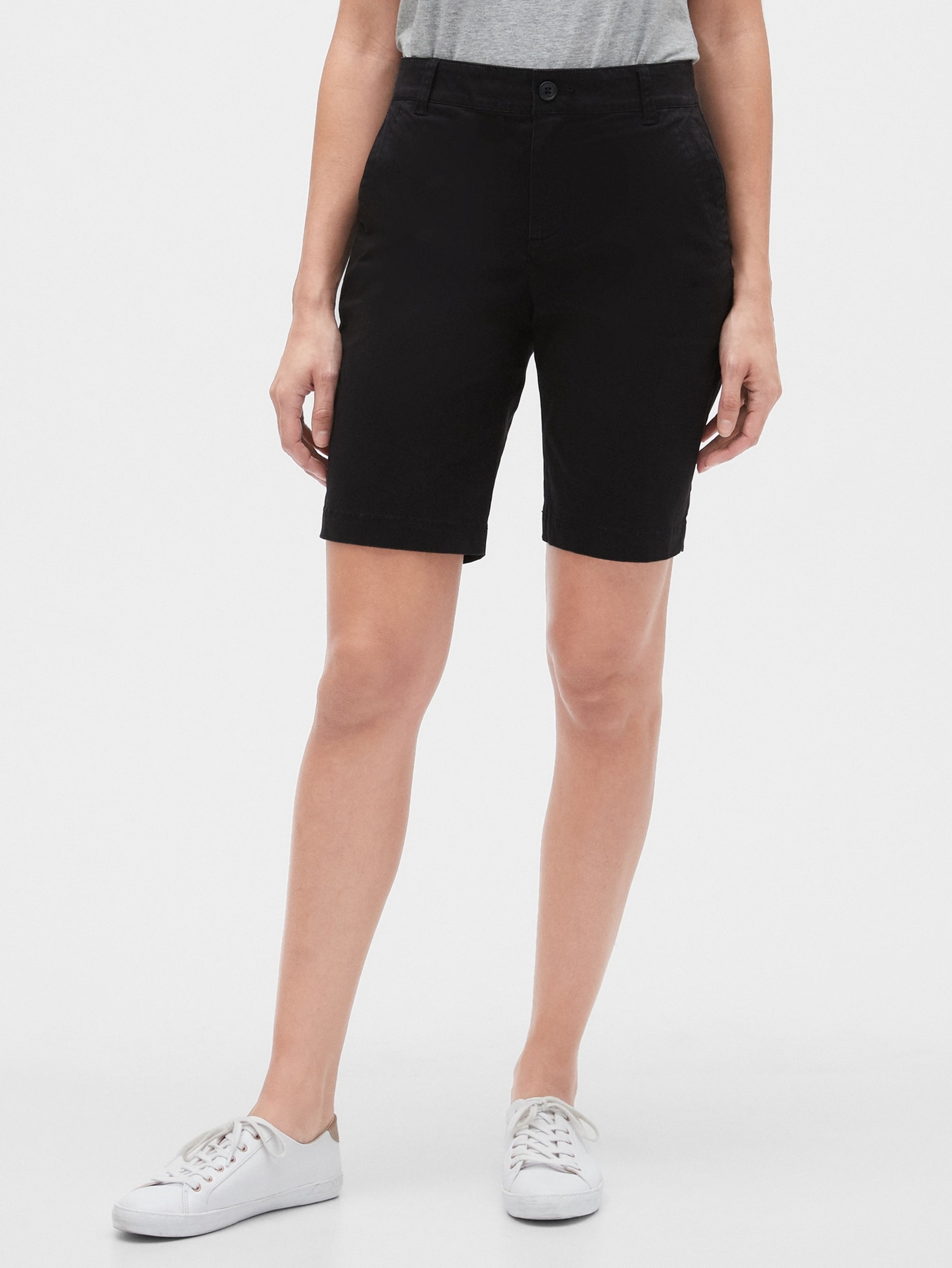 Kraťasy khaki bermuda