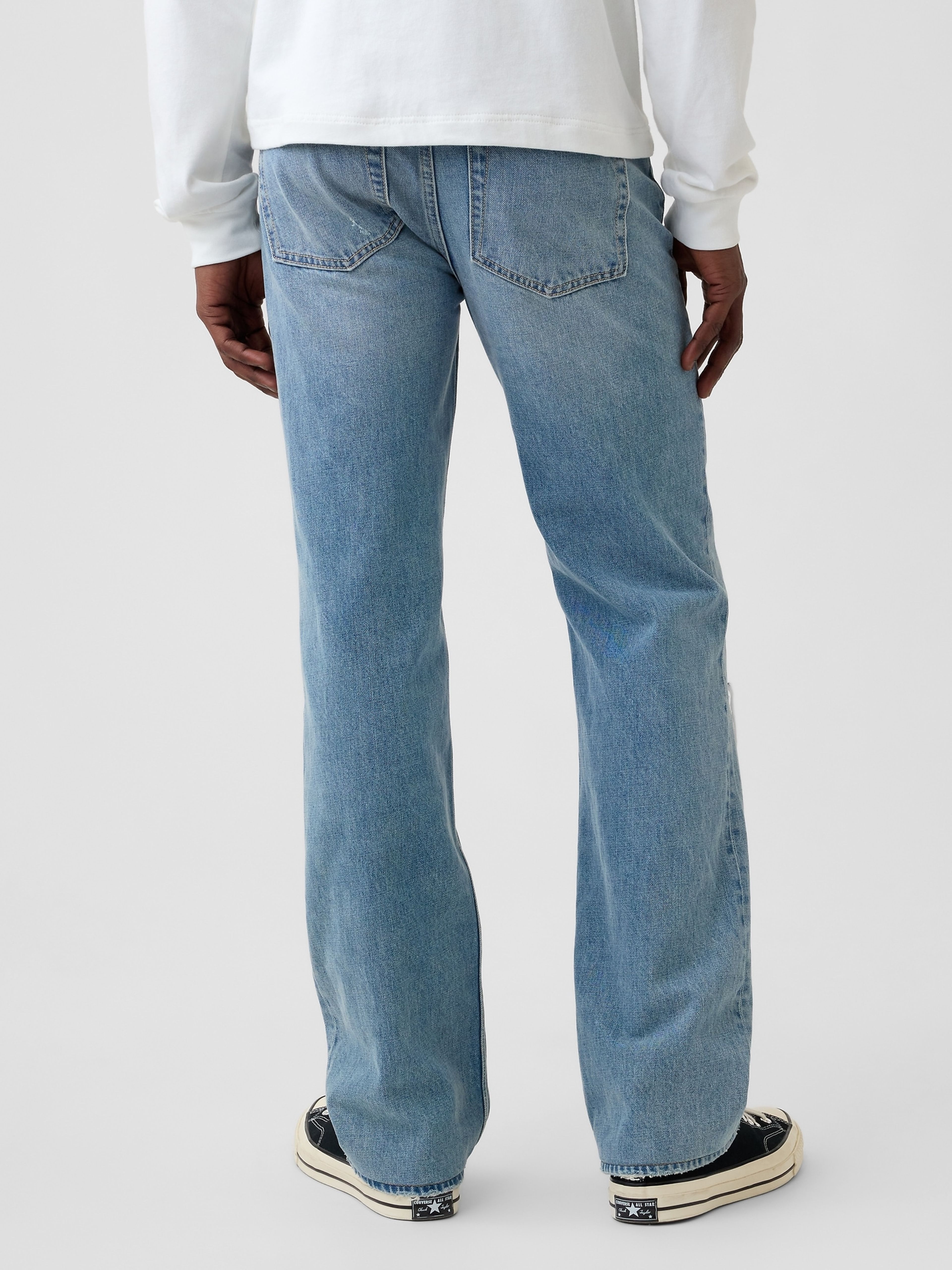 Relaxed Straight Jeans - 004