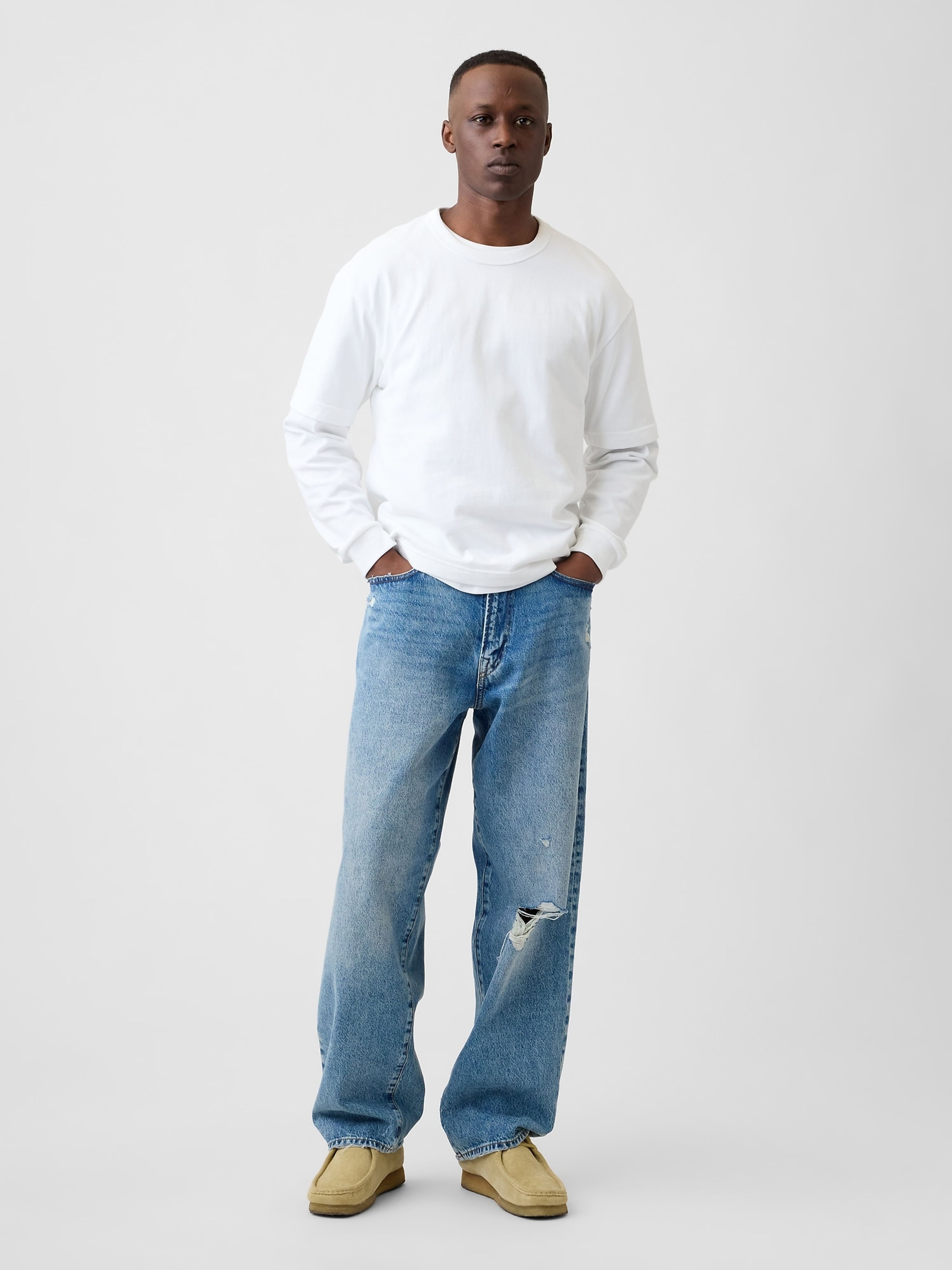 Džíny Baggy unisex - 001