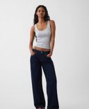 Jean The Hailey Low Rise Loose-Bleu marine - 001