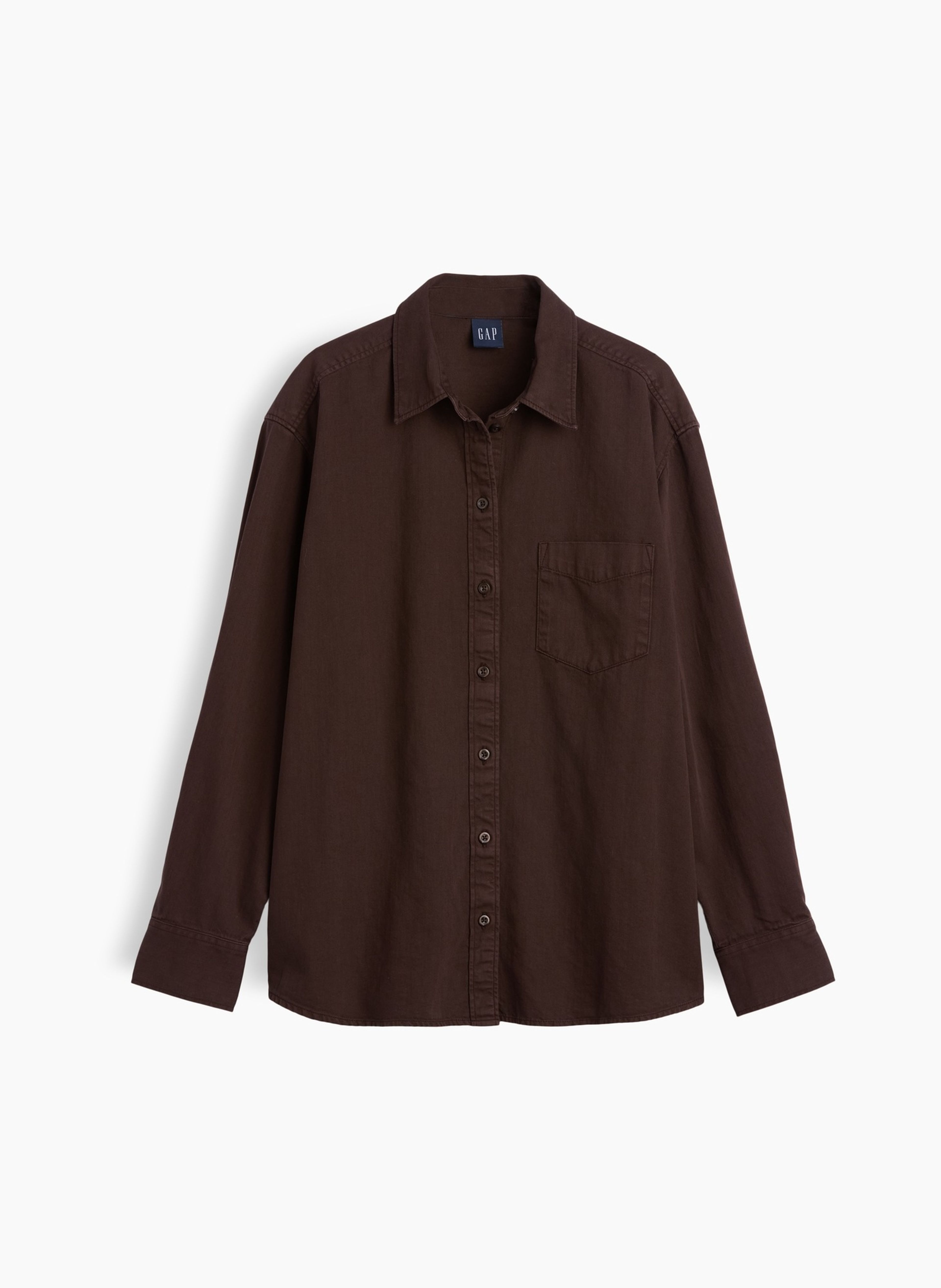 Džínsová oversize košeľa Big Shirt - 005