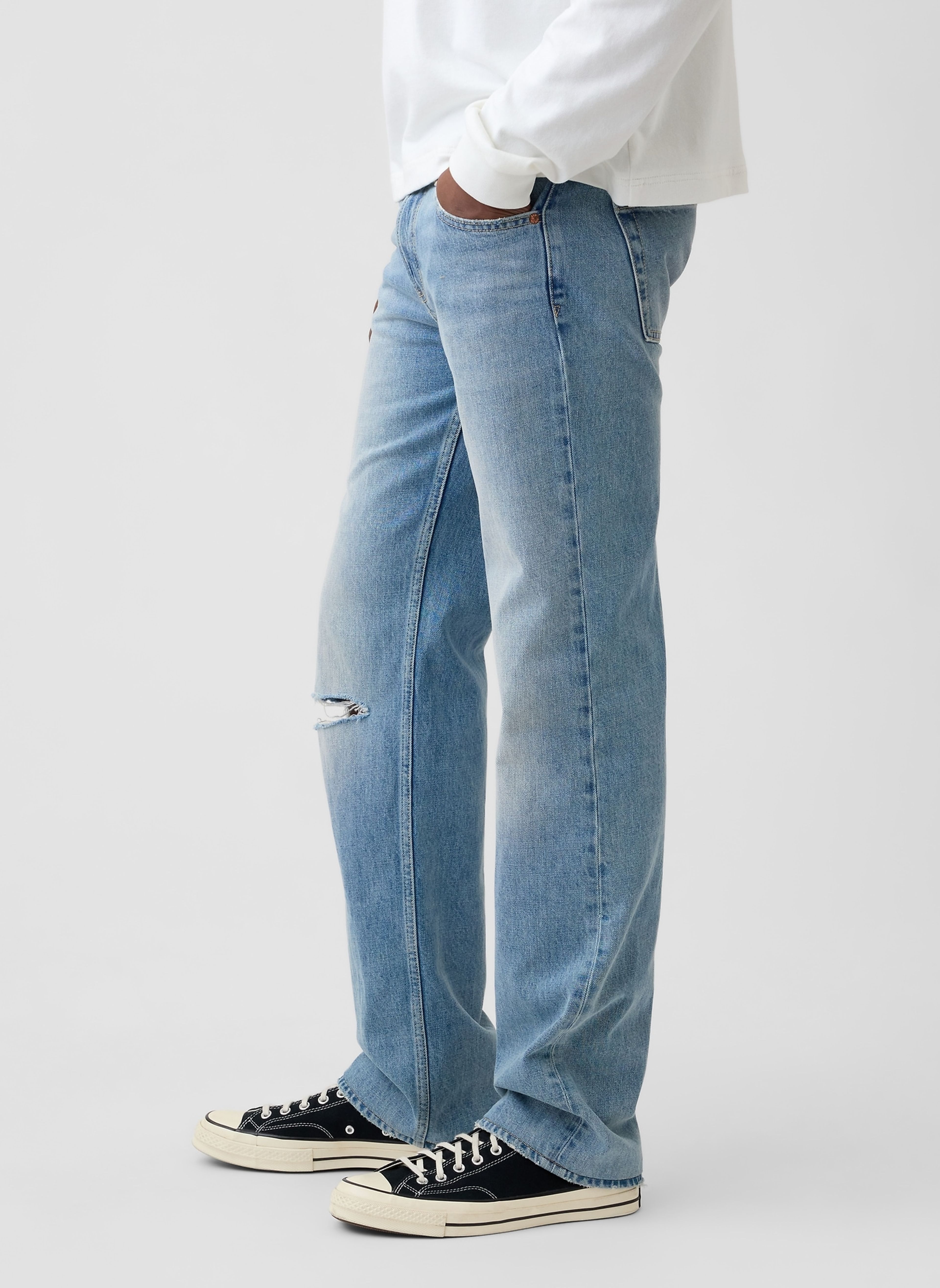 Relaxed Straight Jeans - 003