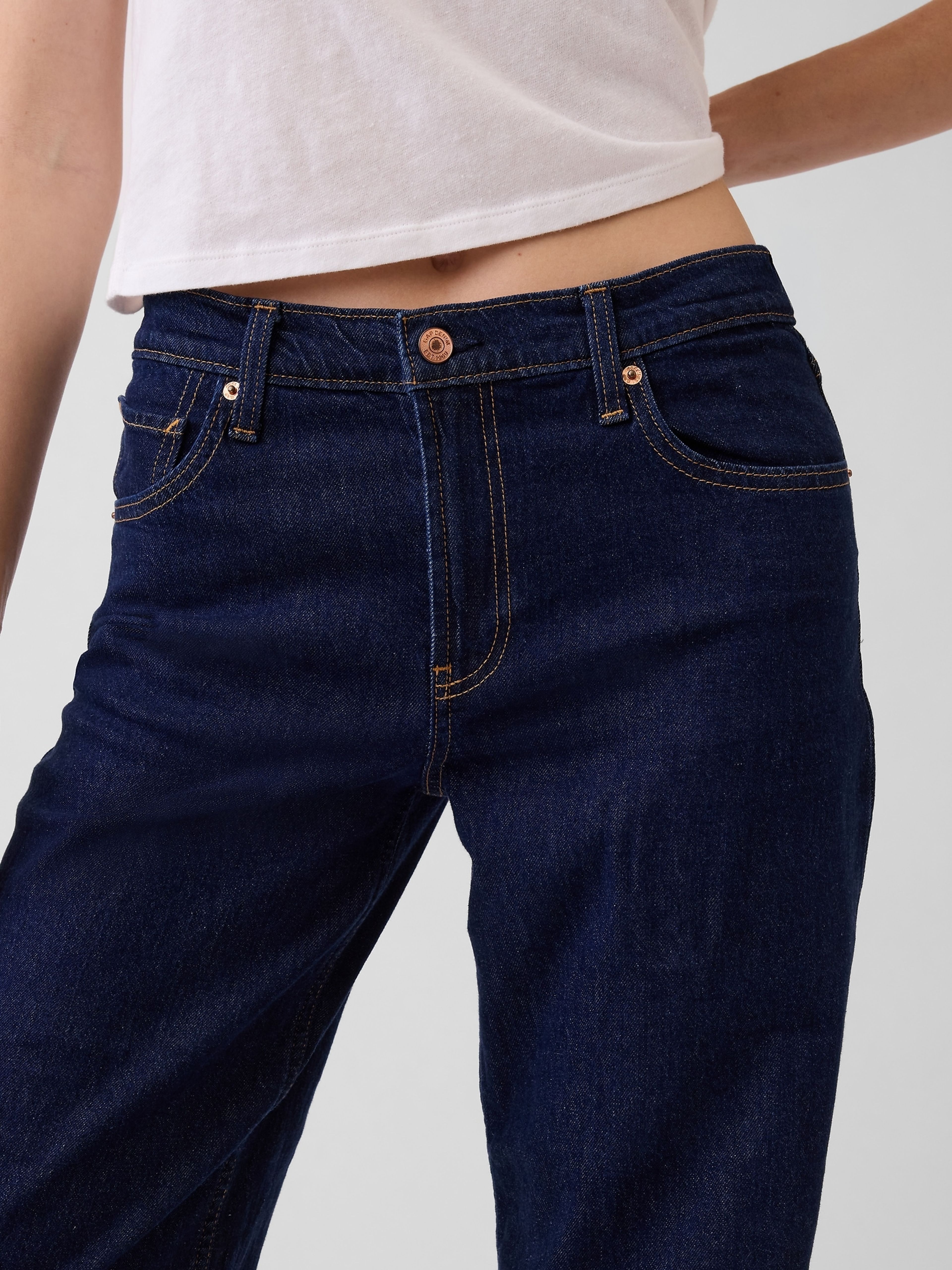 Low Rise 90s Loose Jeans - 005