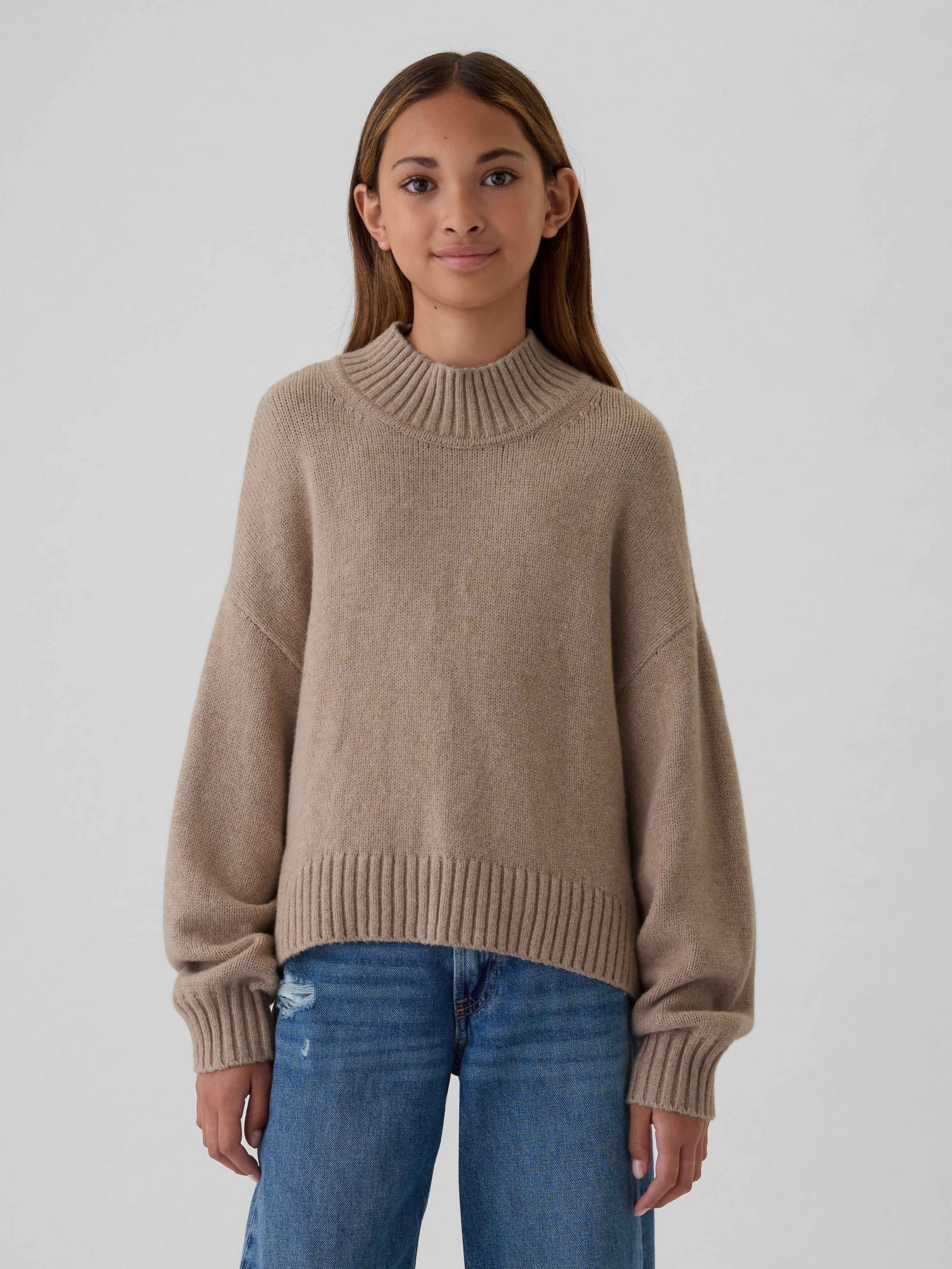 Kinder Oversize Pullover CashSoft