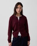 CashSoft Crop-Cardigan-Rot - 004