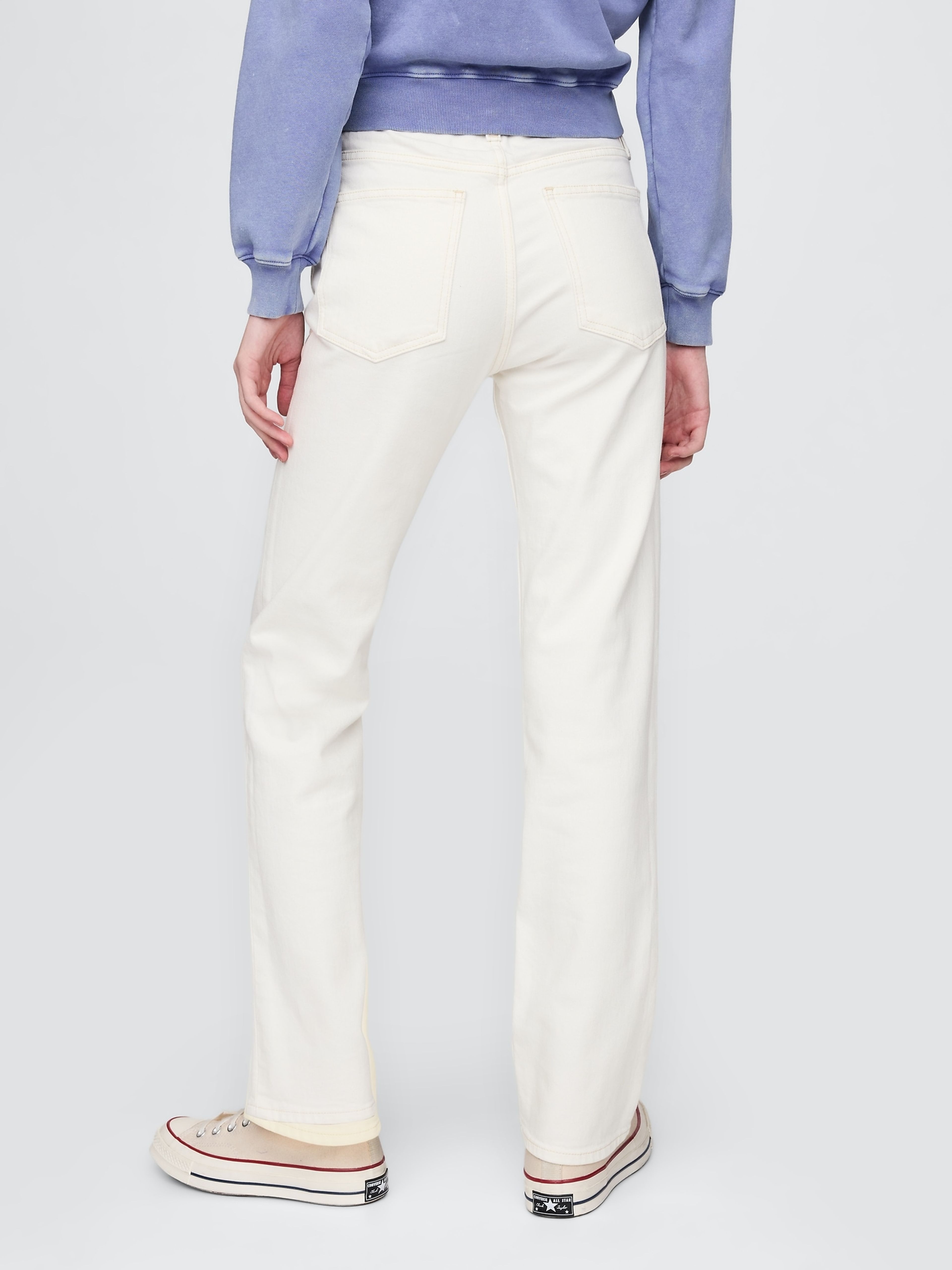 High Rise 90s Straight Jeans - 004