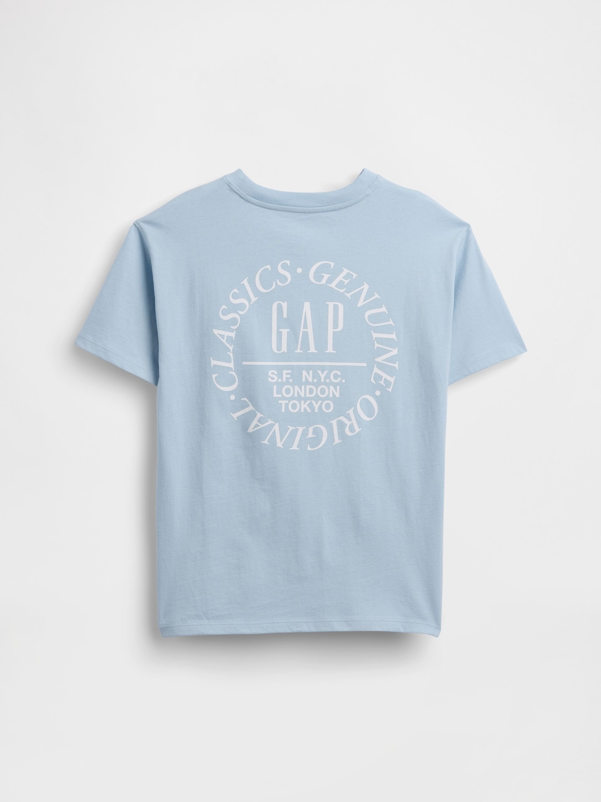 Dziecięcy T-shirt z logo - 001