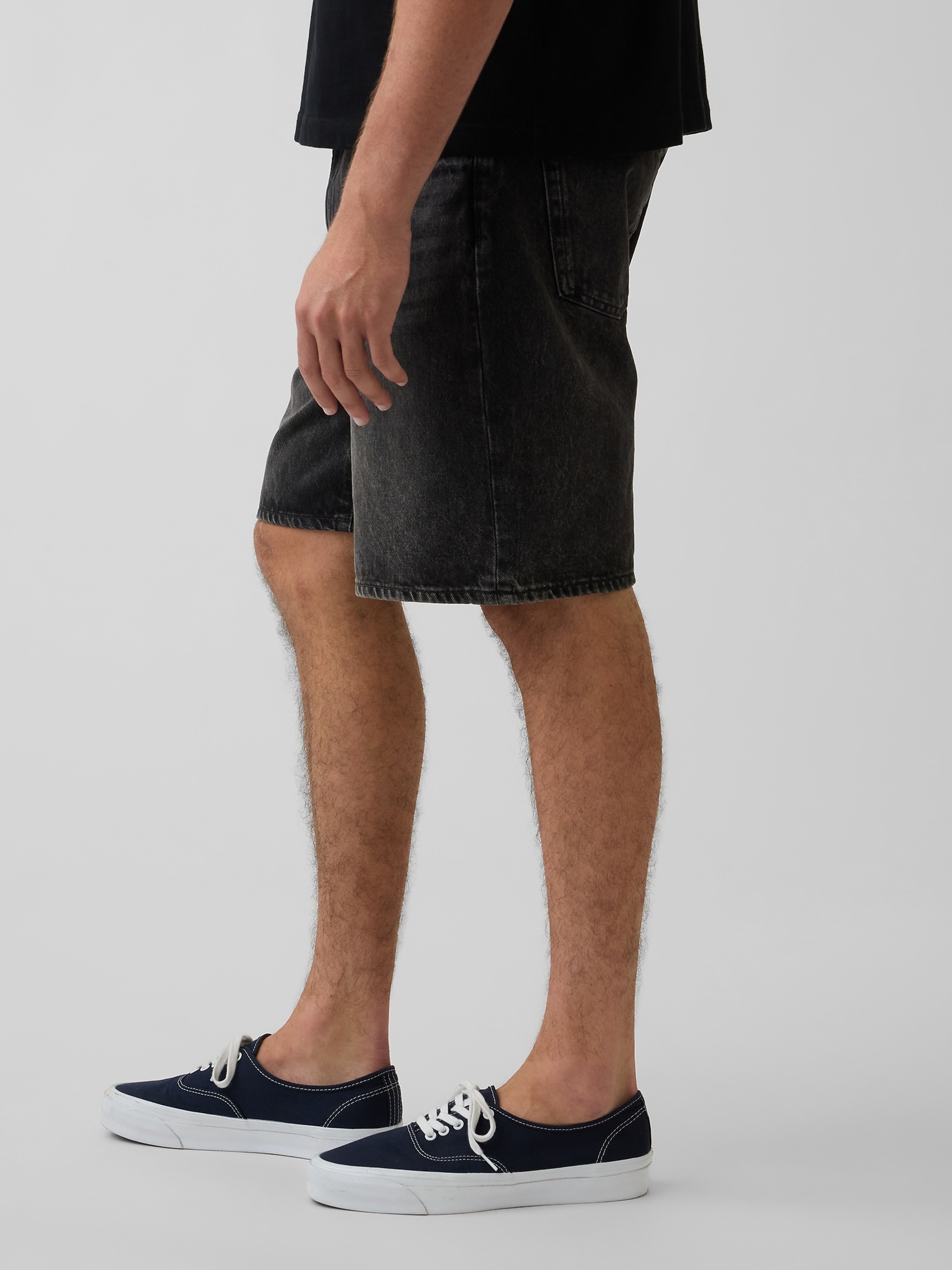 Shorts baggy in denim - 003
