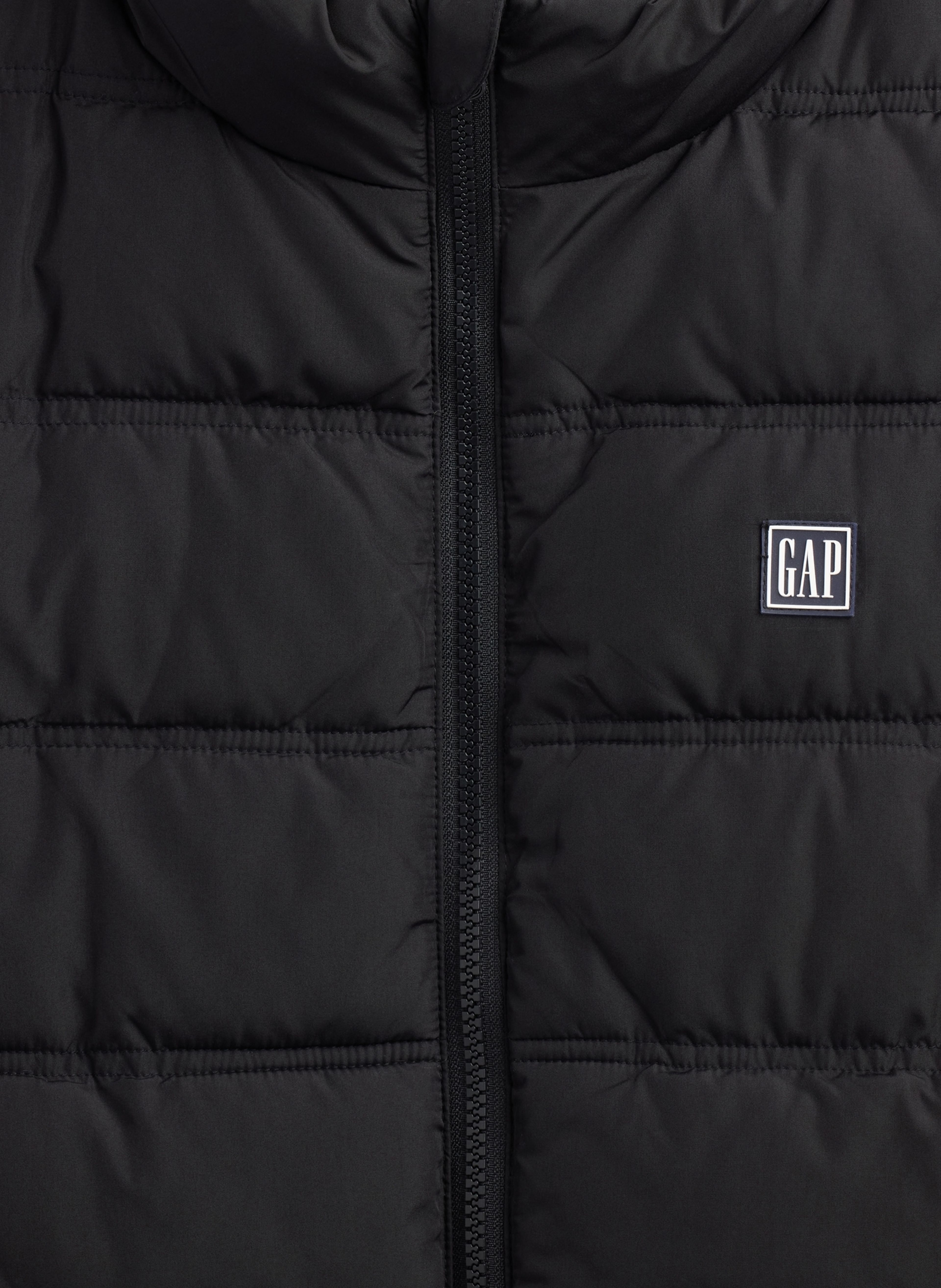 Gesteppte Weste mit Logo - 004