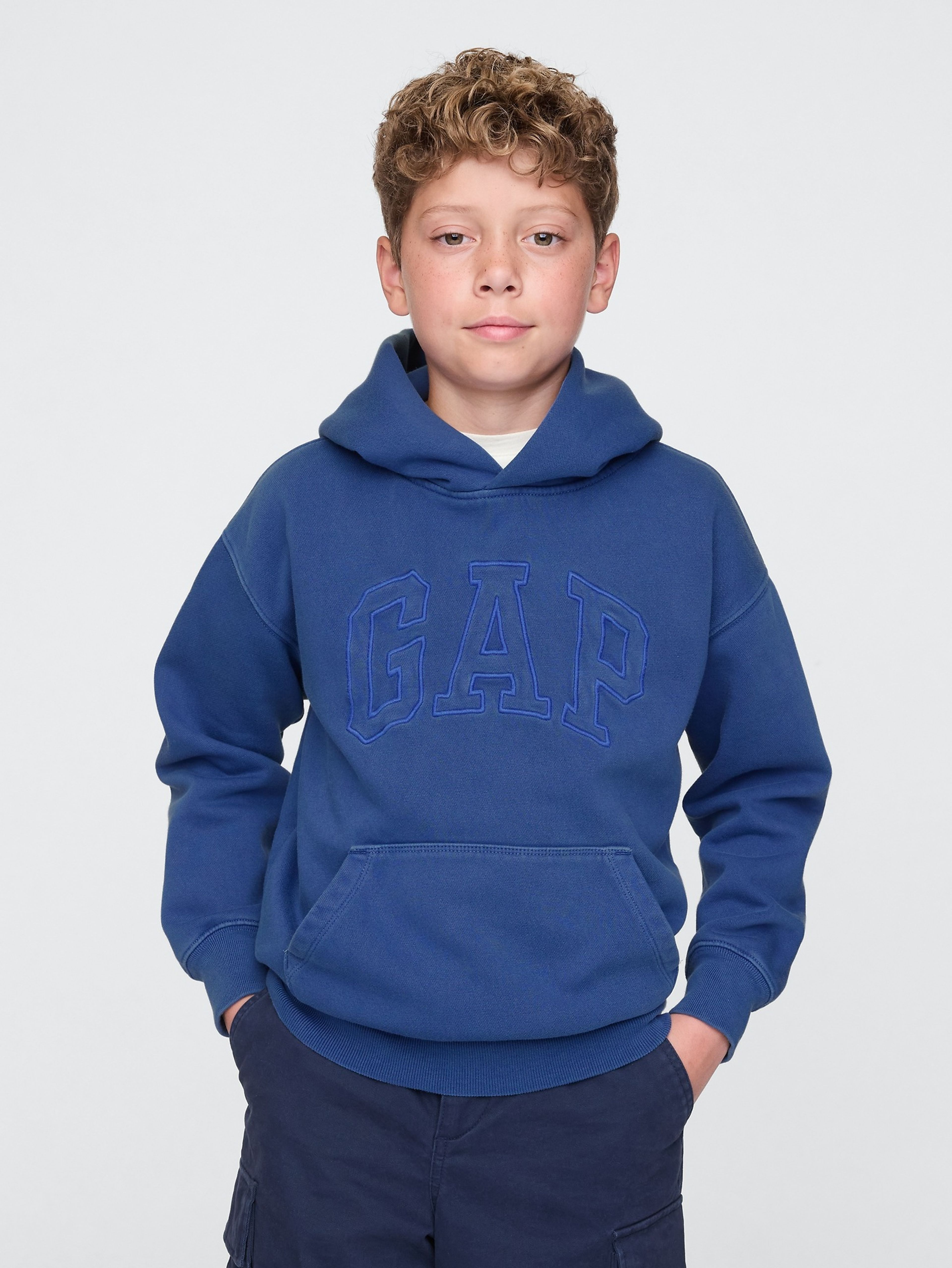 Kinder-Sweatshirt mit Logo