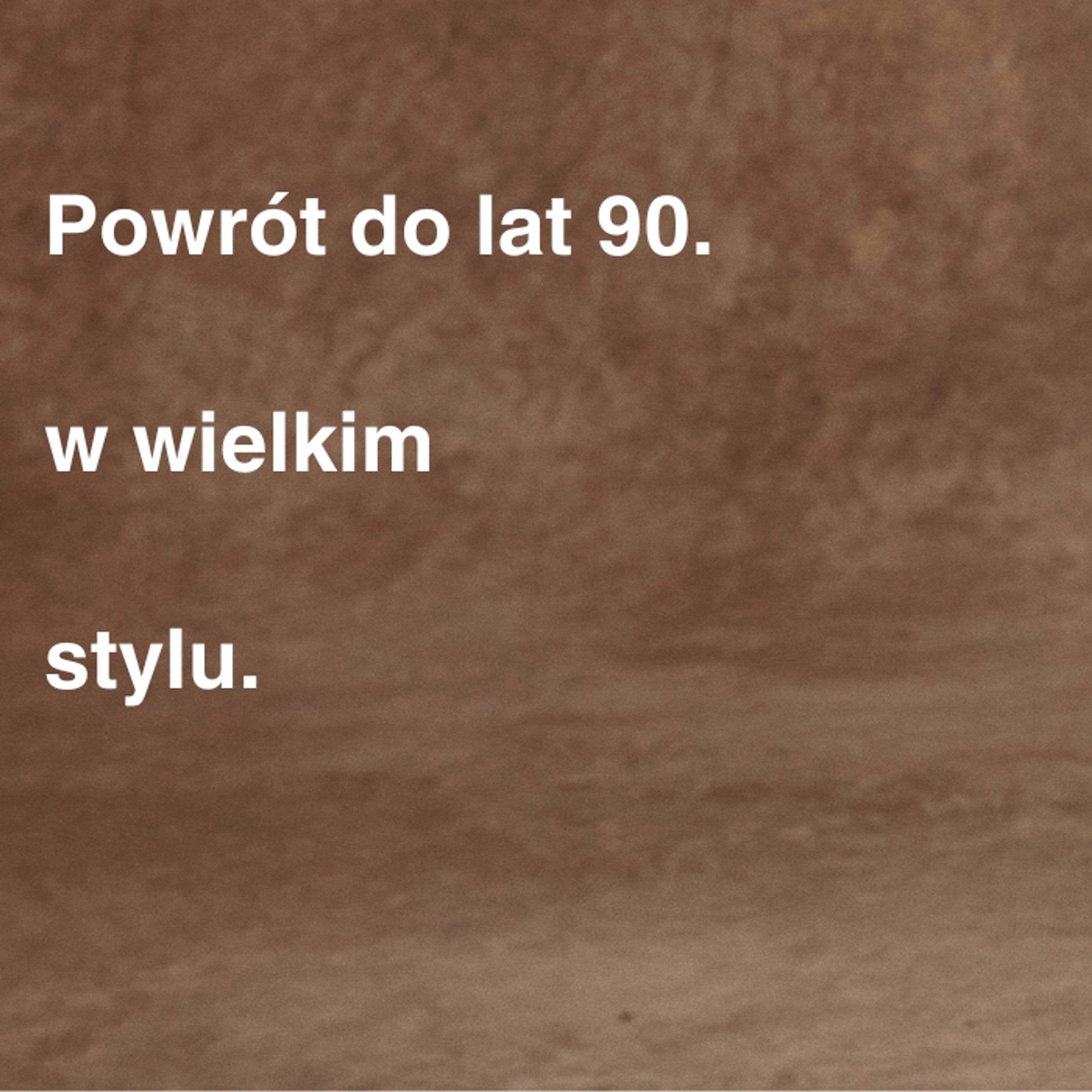 Powrót do przeszłości... 