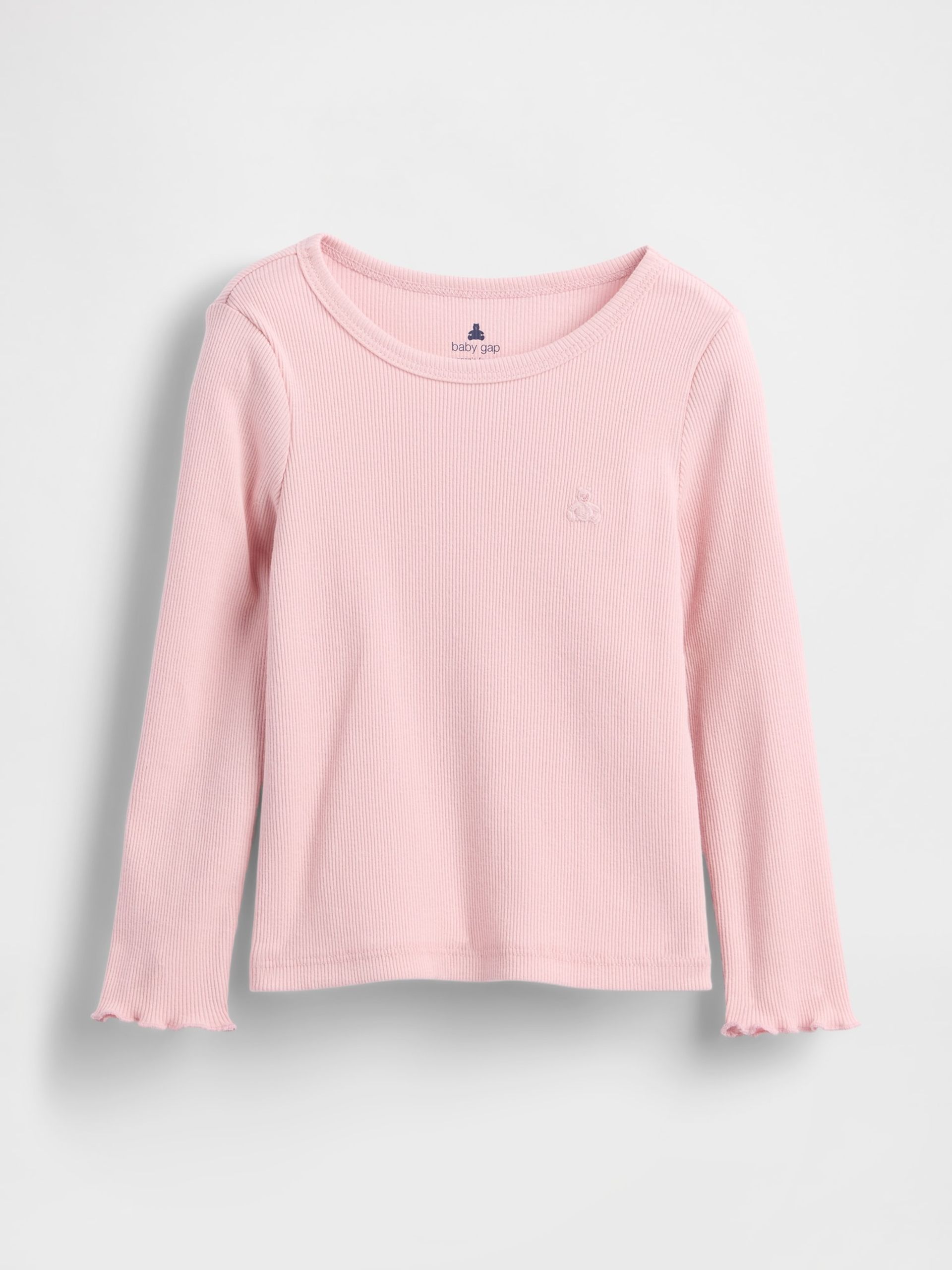 Baby T-shirt prążkowany Mix & Match - 001