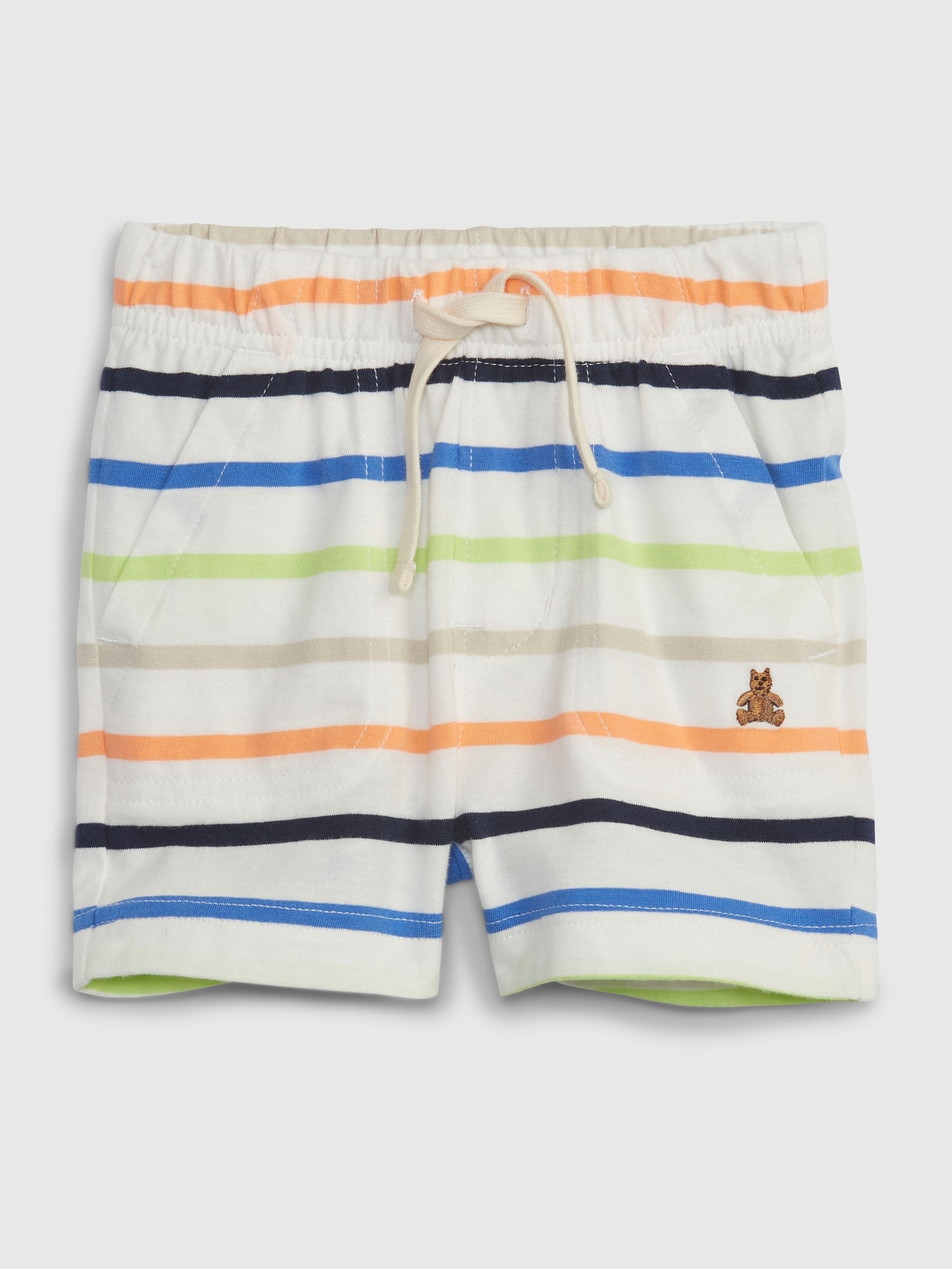 Gestreifte Baby-Shorts organic