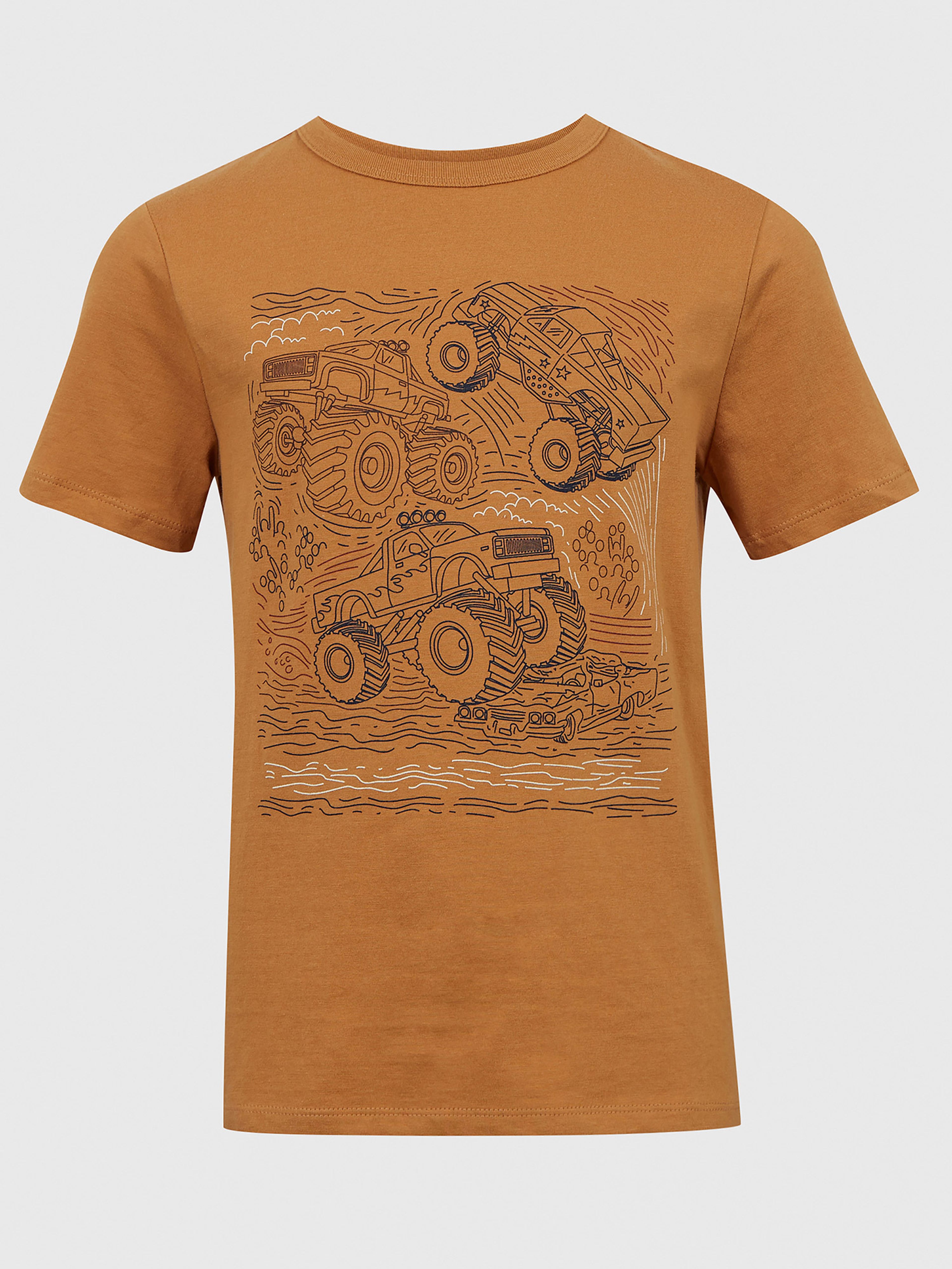 T-shirt dziecięcy organic monster truck