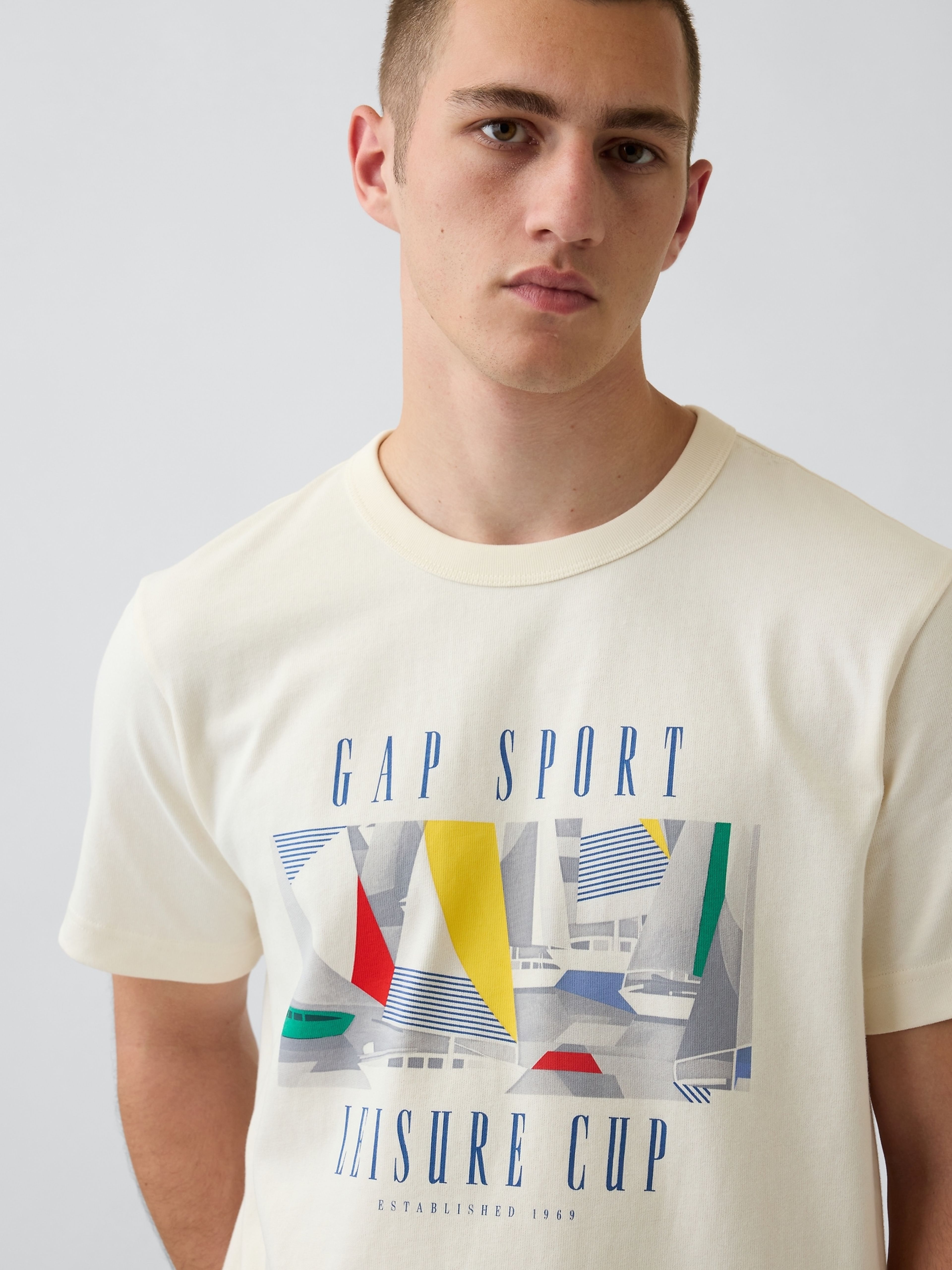 T-shirt Heavyweight con logo - 004