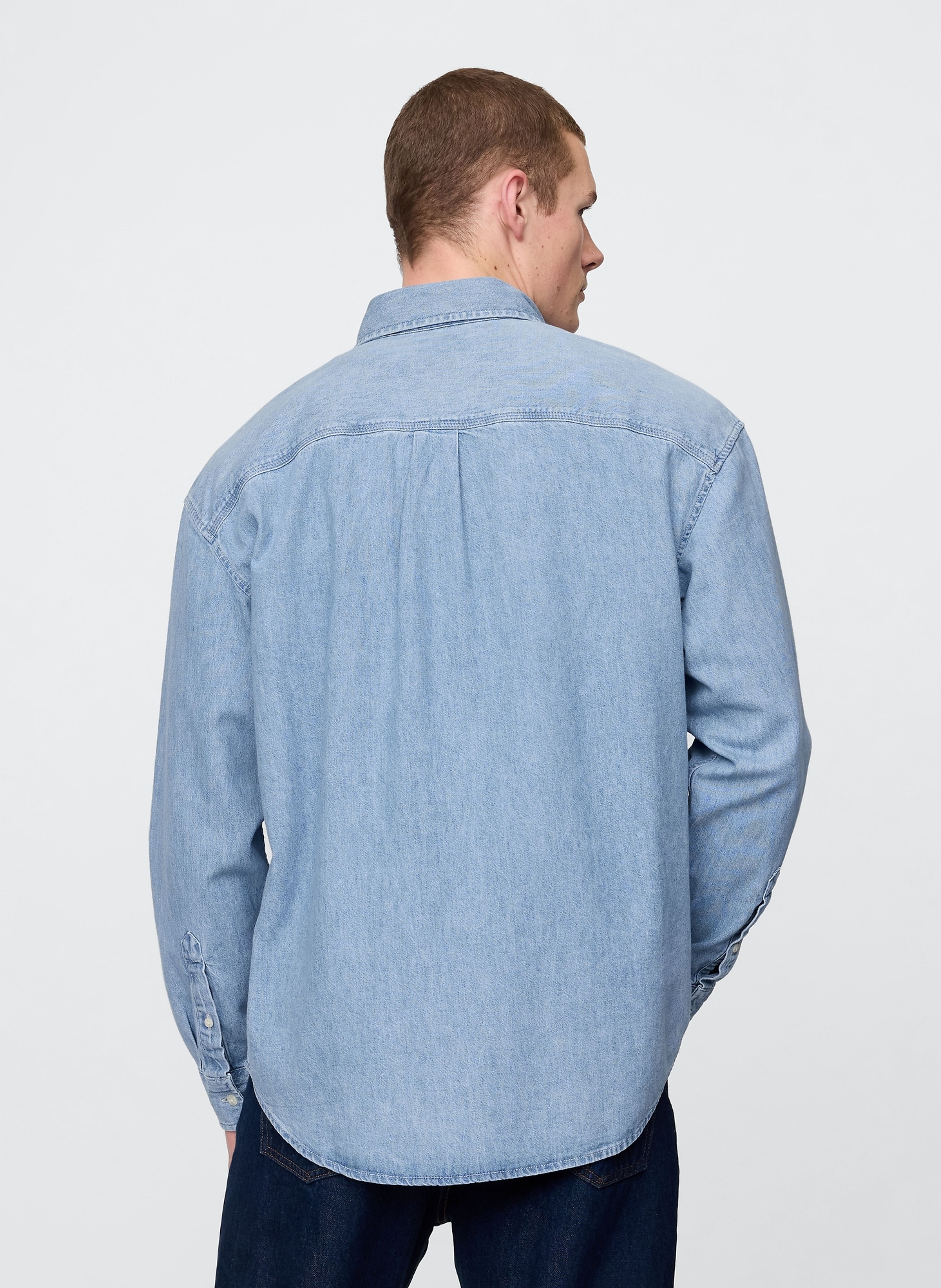 Oversize Jeanshemd Big Shirt - 003