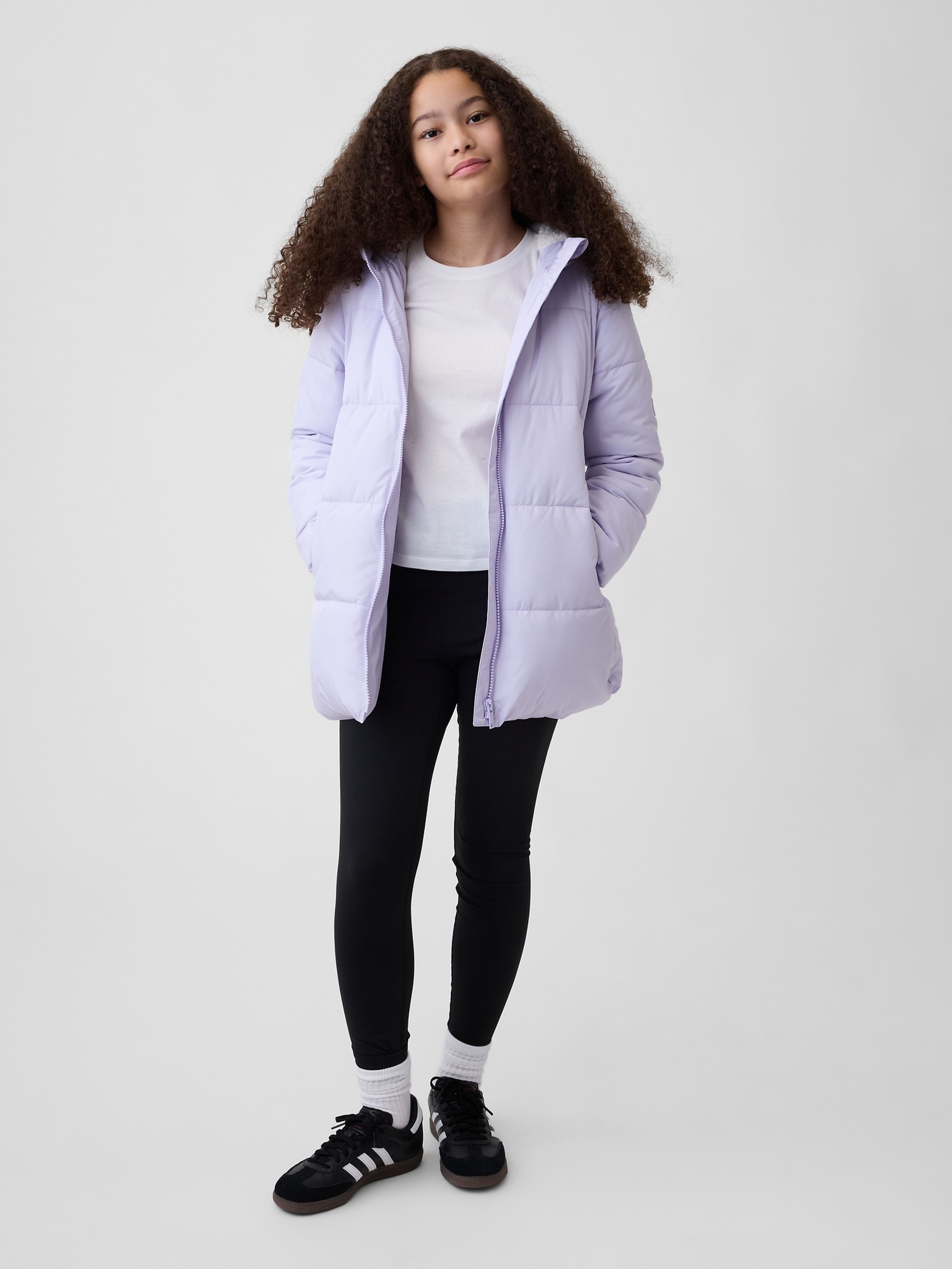 Dziecięca pikowana parka - 004