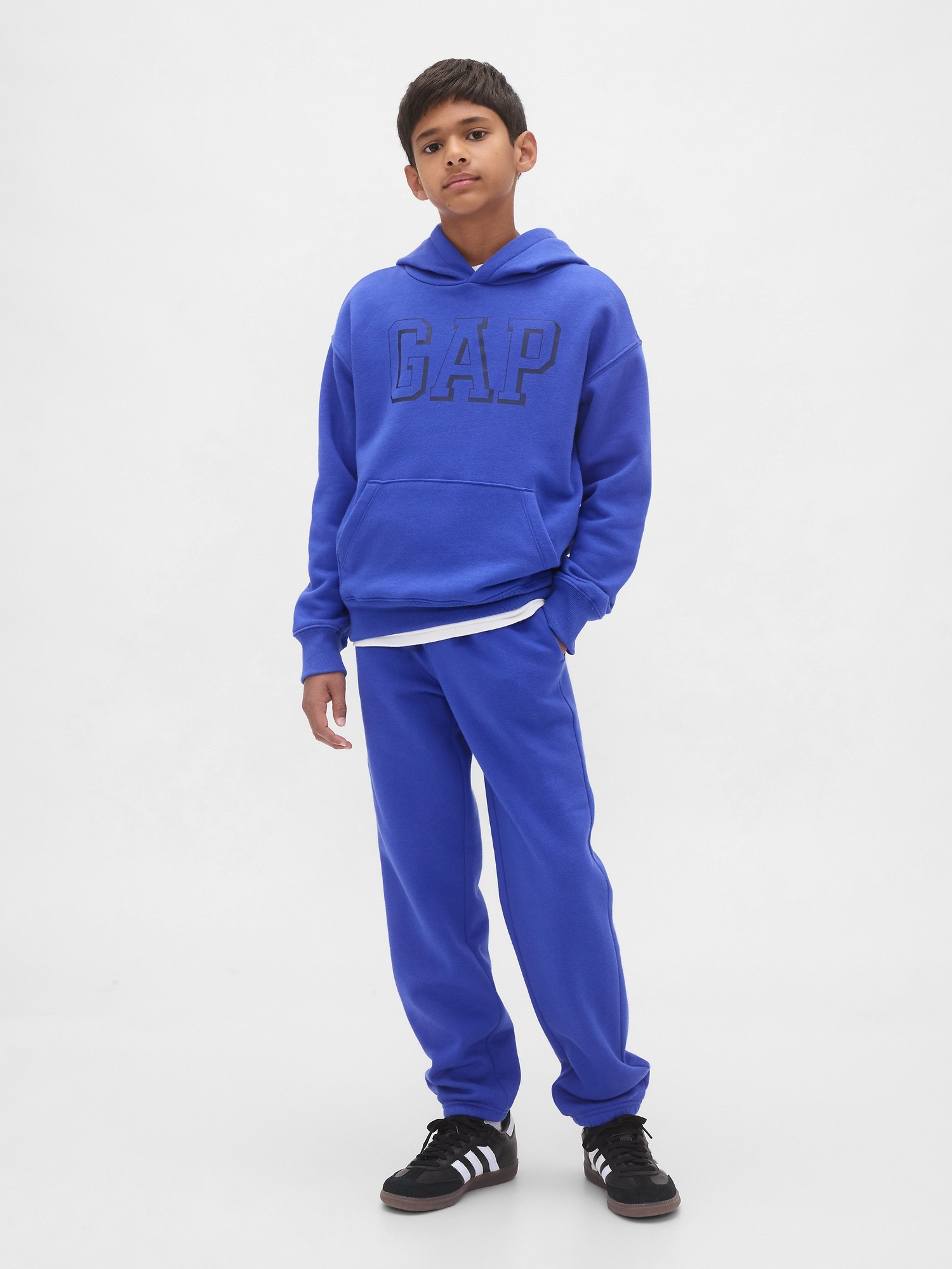 Pantaloni de trening copii cu logo