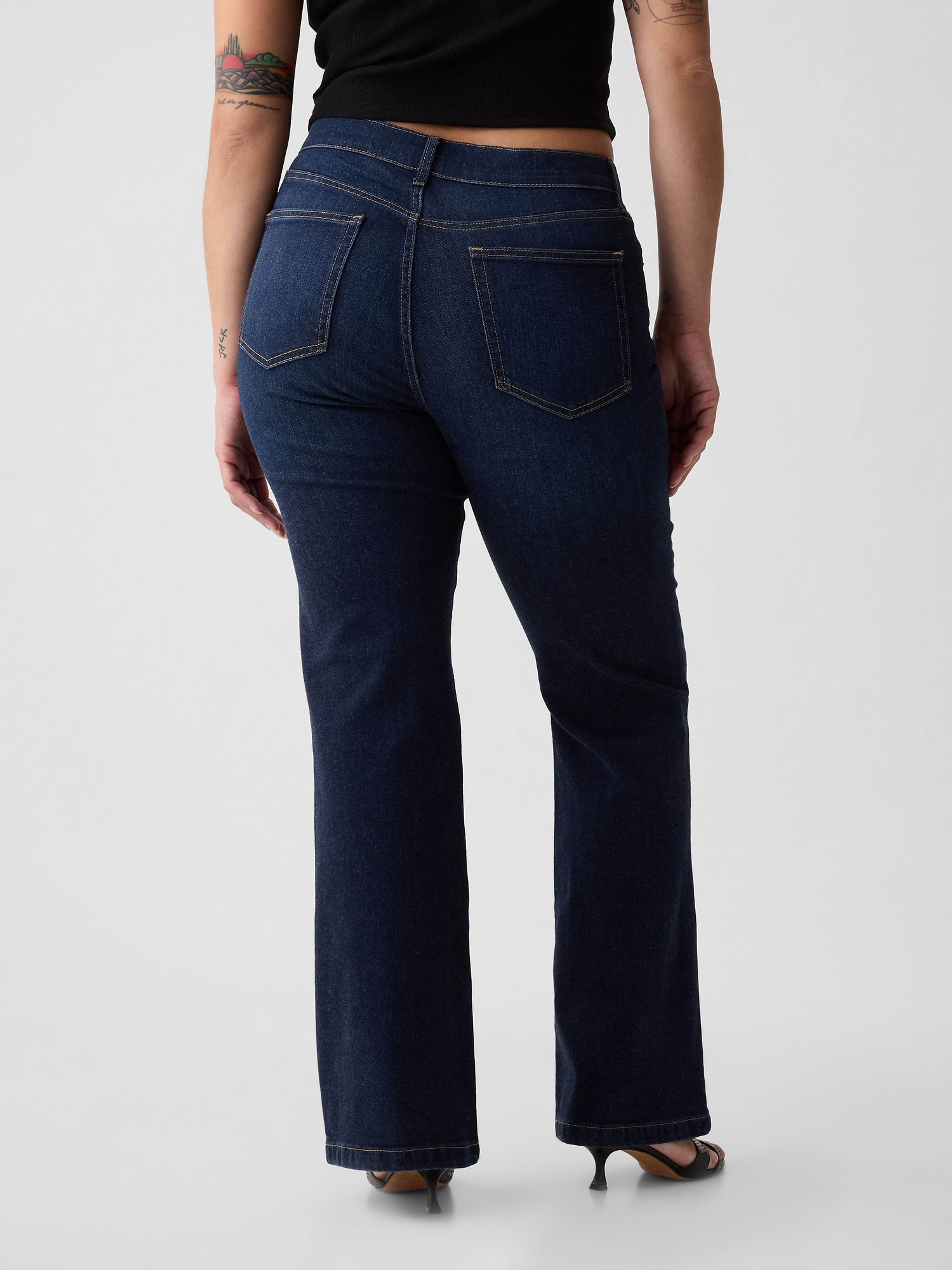 Jeans High Rise 70s Flare - 006