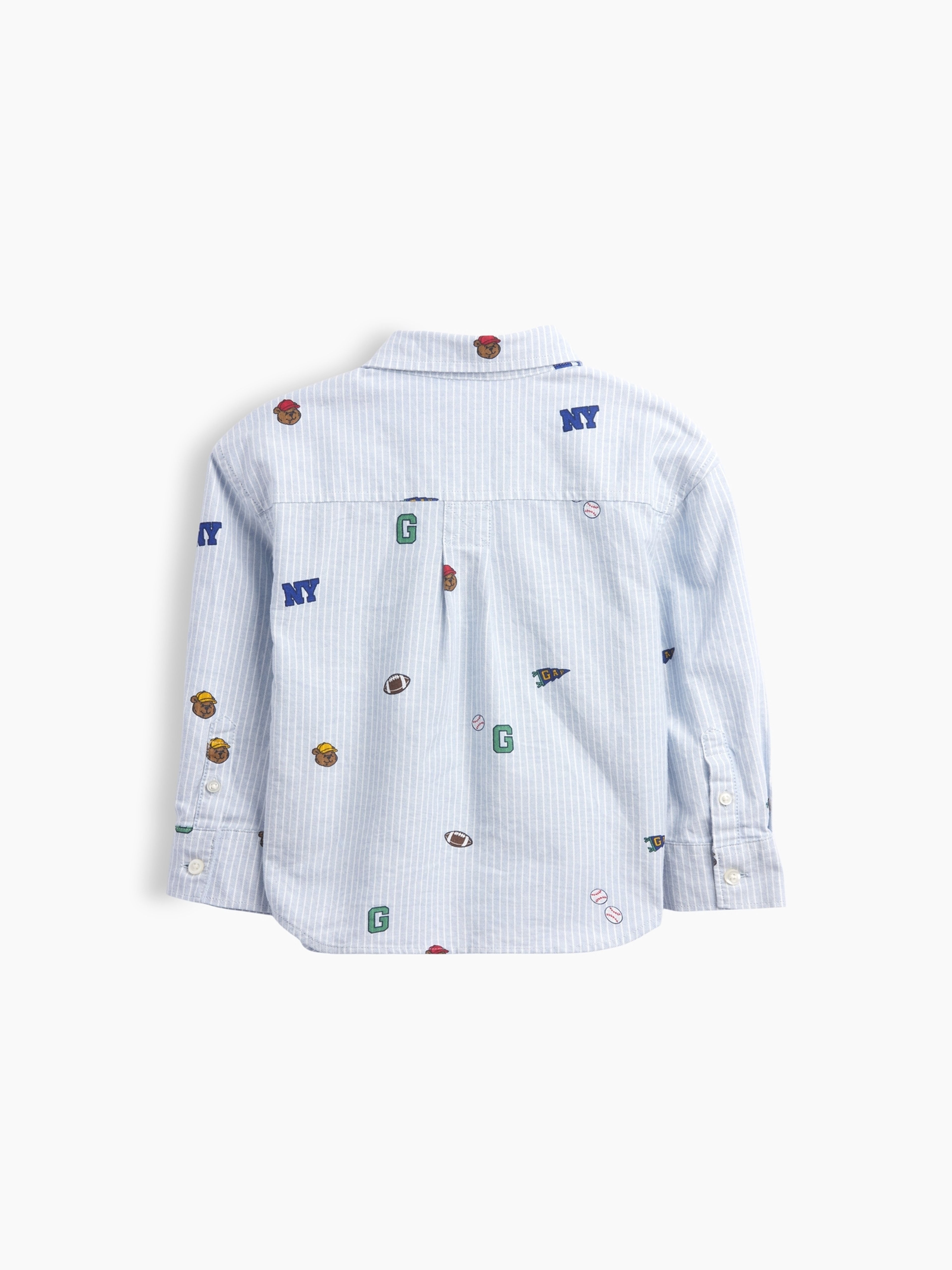 Baby Oversize Oxford-Hemd Big Shirt Brannan Bear - 003