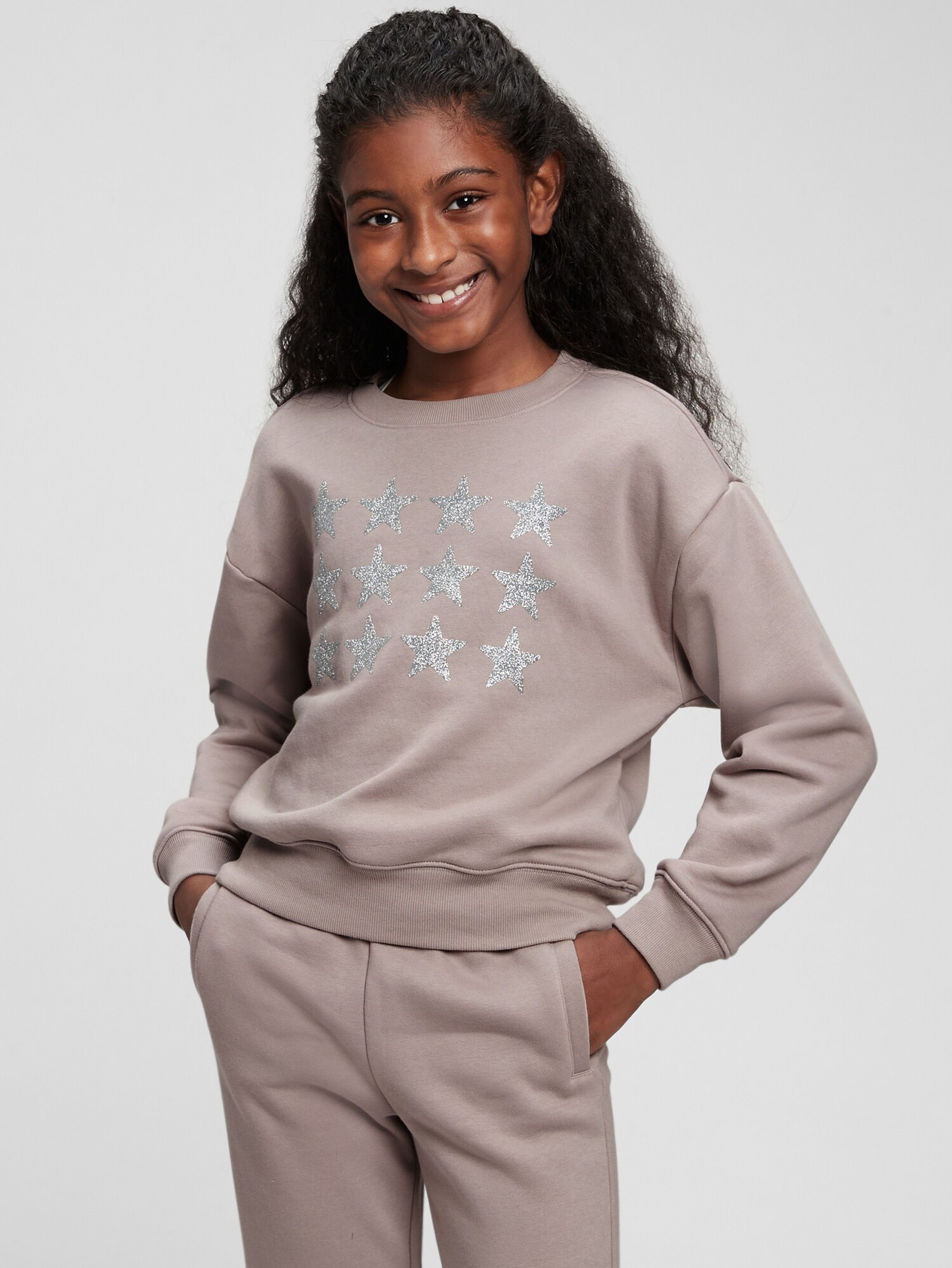 Gyermek grafikus pulóver