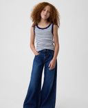 Dziecięce jeansy Low Rise Baggy-Granatowy - 001